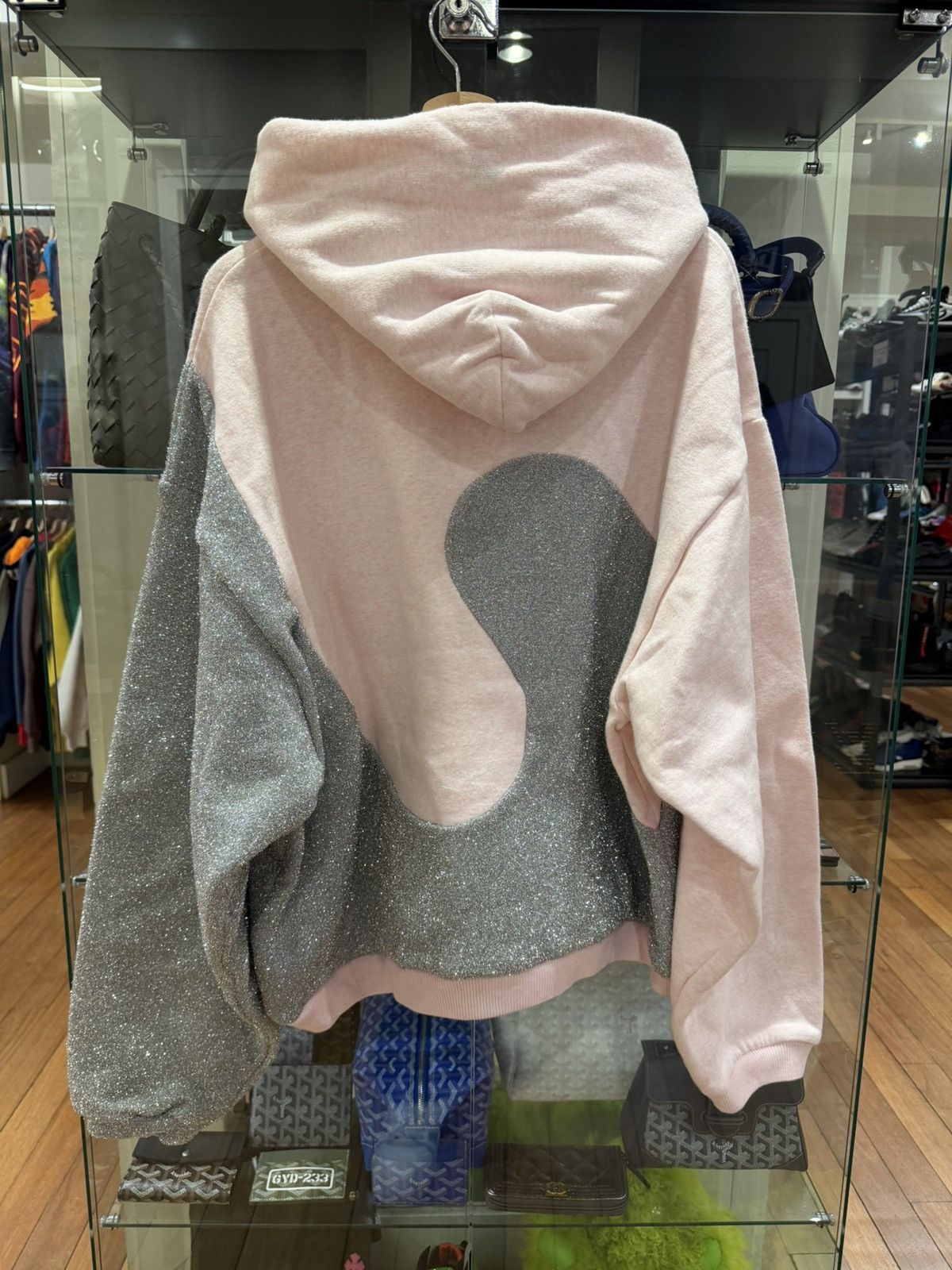 Dior × ERL Dior ERL Hooded Sweatshirt - Pink Size US XXL / EU 58 / 5 - 2 Thumbnail