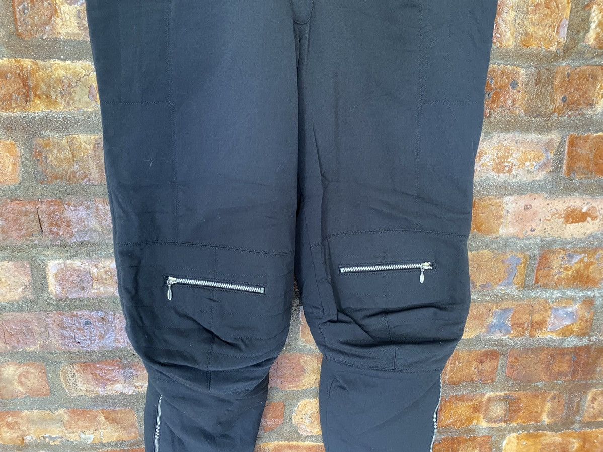 Jean Paul Gaultier AW03 JPG Homme Bondage padded Zipper rider pants Size US 34 / EU 50 - 4 Thumbnail