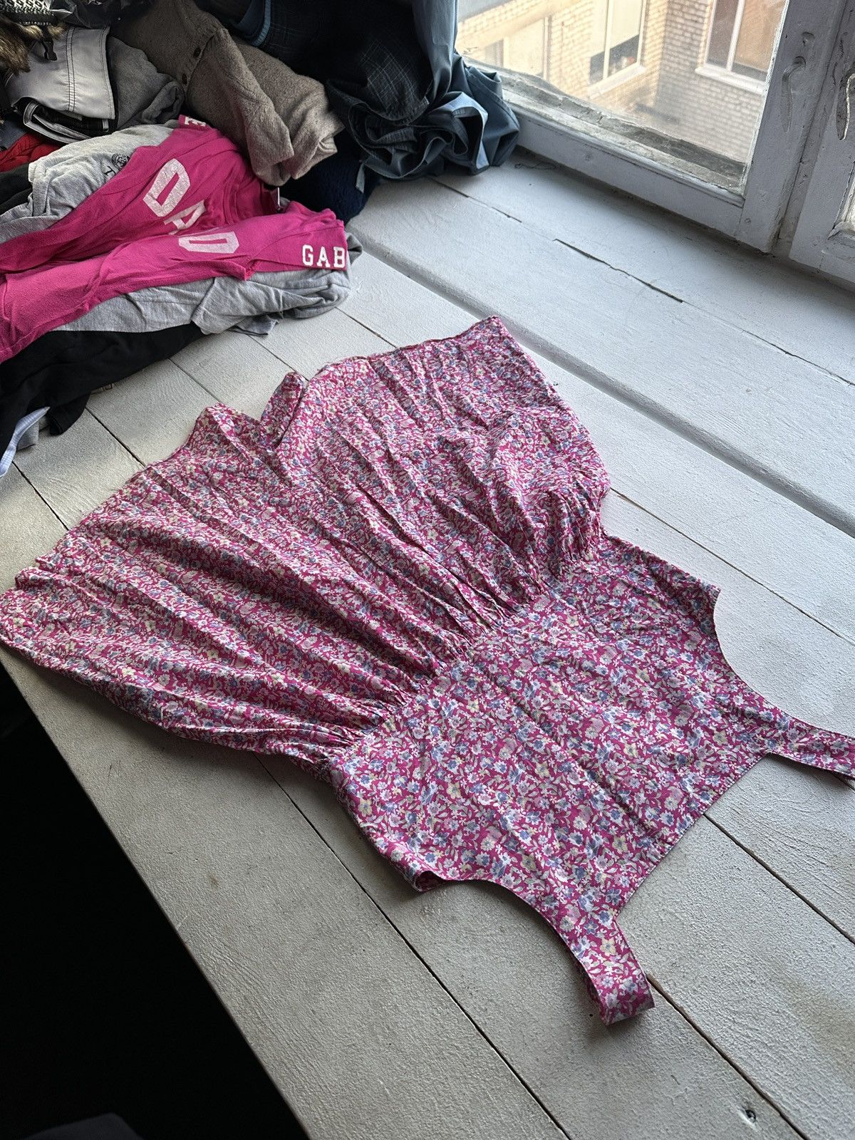 Laura Ashley VNTG LAURA ASHLEY 🚨 PINK DRESS LUXURY OLD MONEY WOMEN Size S / US 4 / IT 40 - 11 Thumbnail