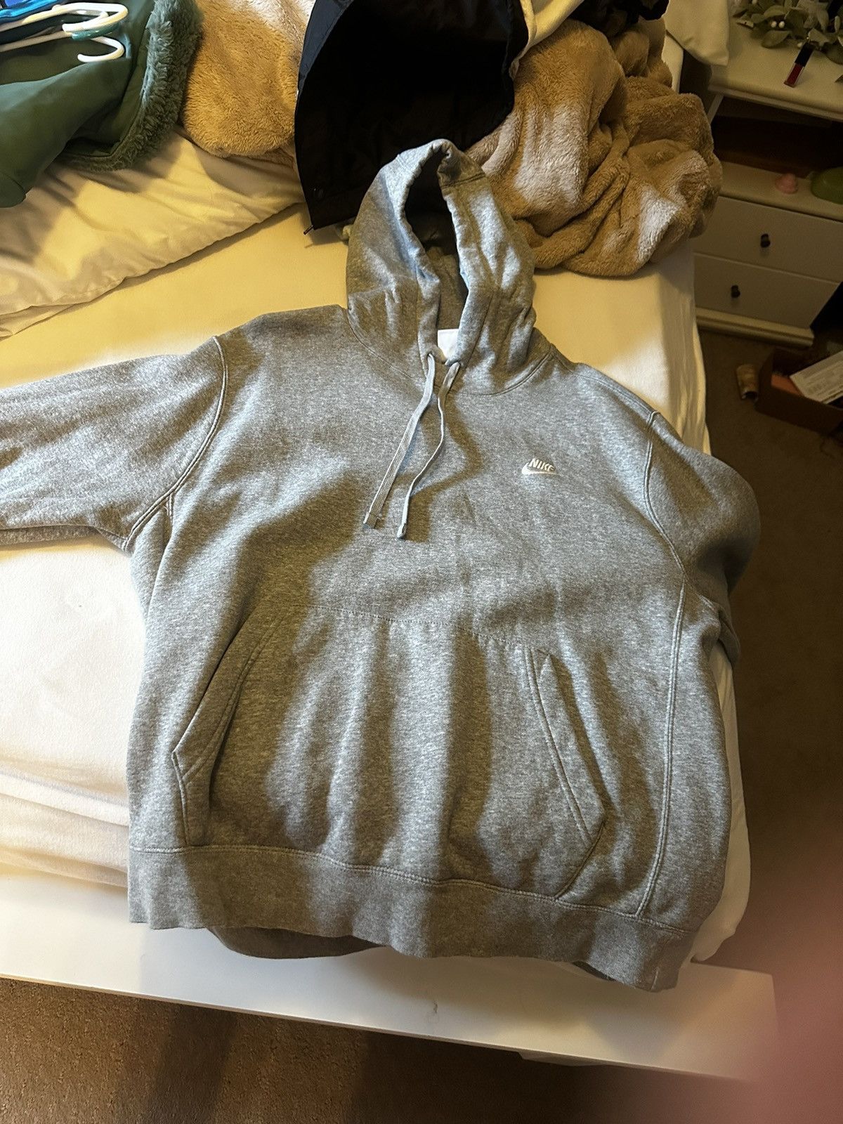 Nike Nike Hoodie Gray Size US L / EU 52-54 / 3 - 1 Thumbnail