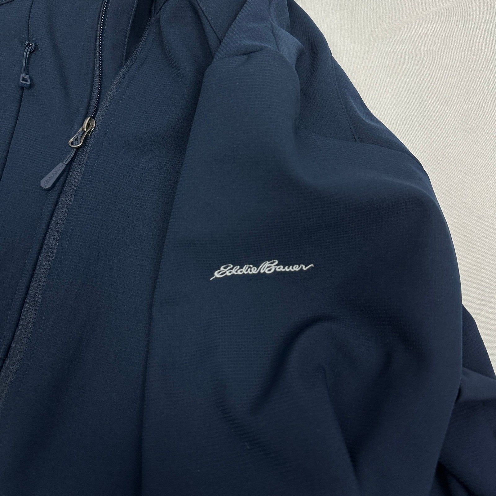 Eddie Bauer Eddie Bauer Men's 2XL Softshell Jacket Navy Blue Full Zip Size US XXL / EU 58 / 5 - 4 Thumbnail