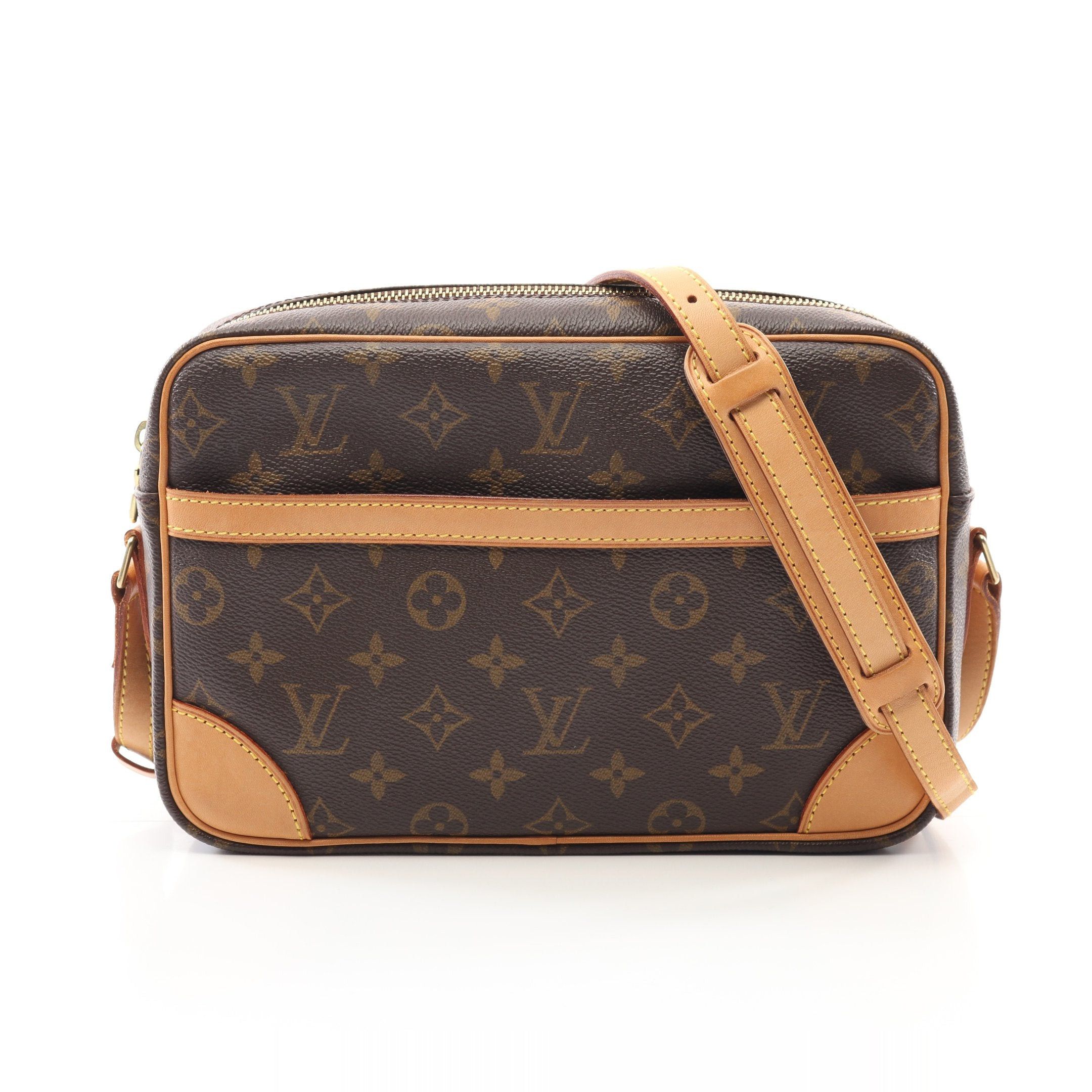 Louis Vuitton Louis Vuitton Trocadero 27 Monogram Shoulder Bag Leather Brown Size ONE SIZE - 1 Thumbnail