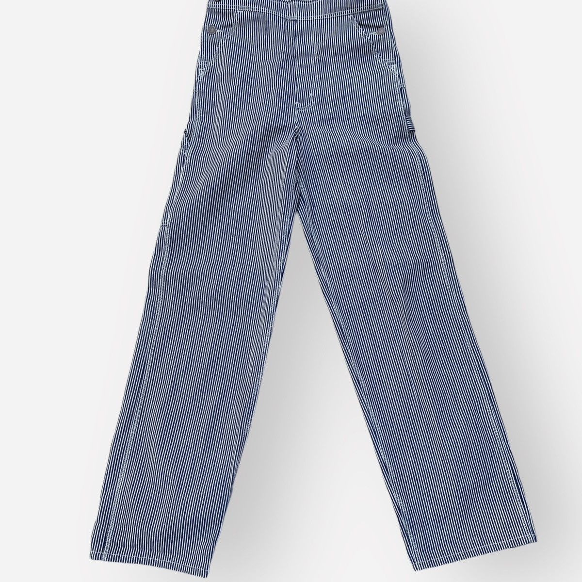 Celine × Hedi Slimane Celine Hickory Denim Overalls Size US 28 / EU 44 - 3 Thumbnail