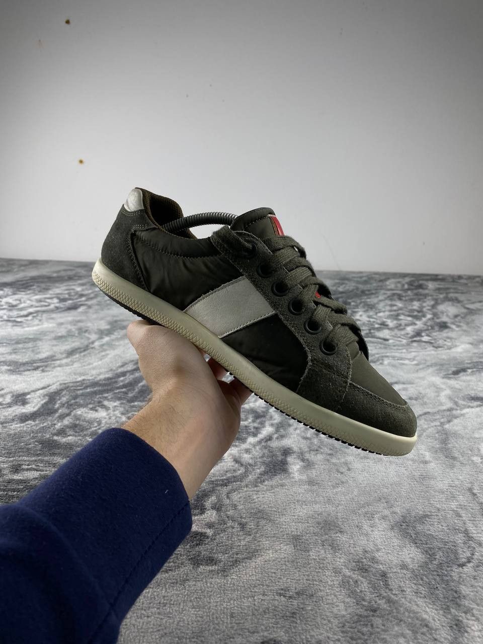 Prada Prada Nylon Sneakers Women Size 38 Green Size US 8 / IT 38 - 12 Thumbnail