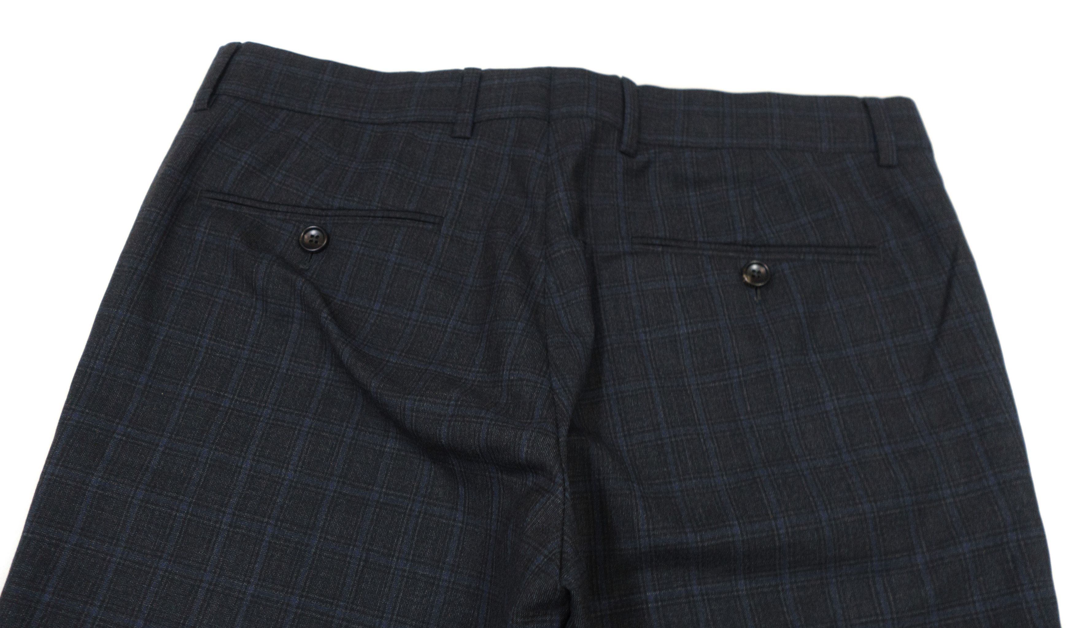 Gucci Wool Checkered Tailored Dress Pants Made in Italy Tom Ford Size 46R - 4 Thumbnail