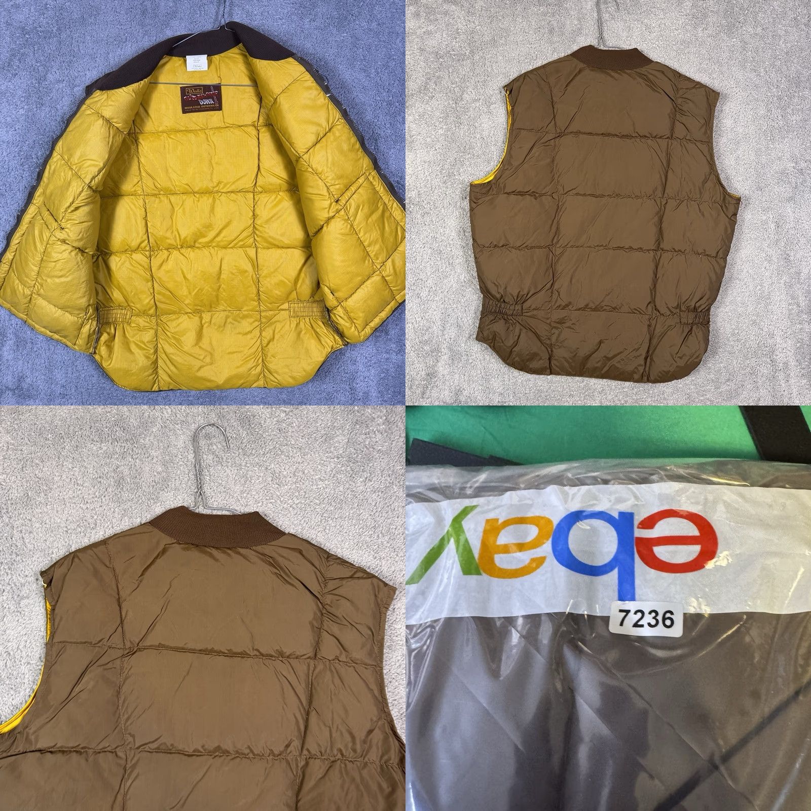 Walls VINTAGE Walls Blizzard Pruf Down Puffer Vest Mens M Quilted Full Zip USA 80s 90s Utility Size US M / EU 48-50 / 2 - 9 Thumbnail