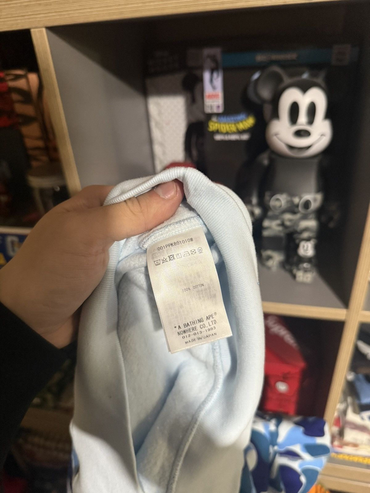 Bape Bape Baby Blue Shark Quarterzip Hoodie Size US L / EU 52-54 / 3 - 5 Thumbnail