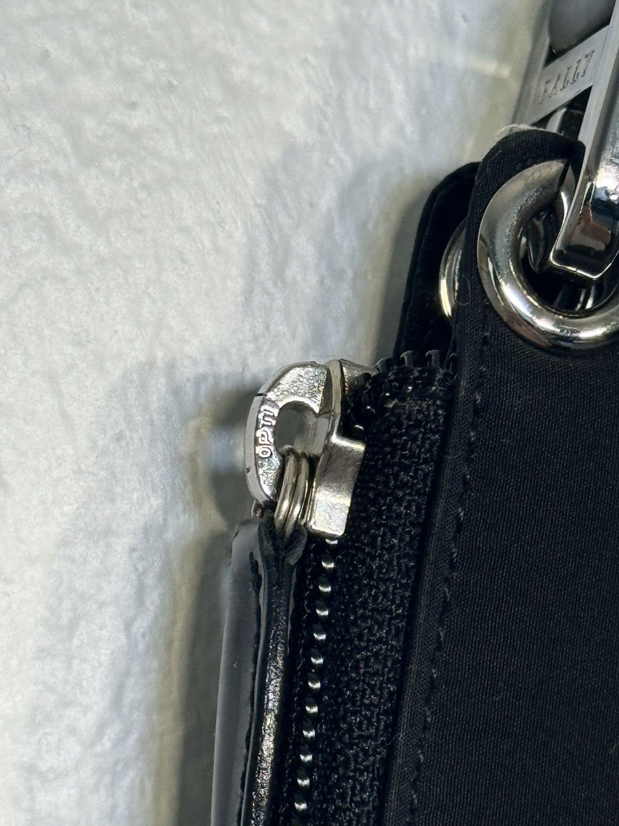 Bally × Vintage Vintage BALLY mini Bag Saddle Pochette Nylon & Leather Size ONE SIZE - 5 Thumbnail