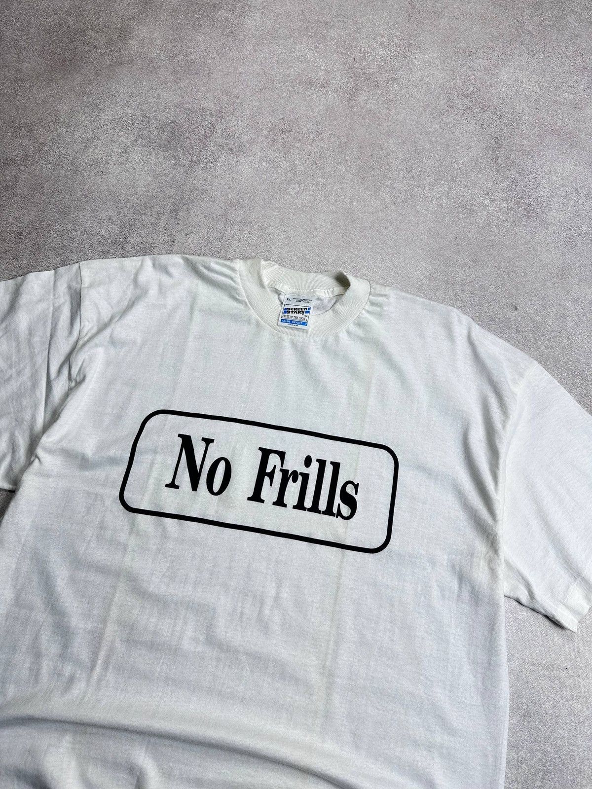 Vintage Vintage 90s Screen Stars No Frills Boxy T-shirt XL Size US XL / EU 56 / 4 - 3 Thumbnail