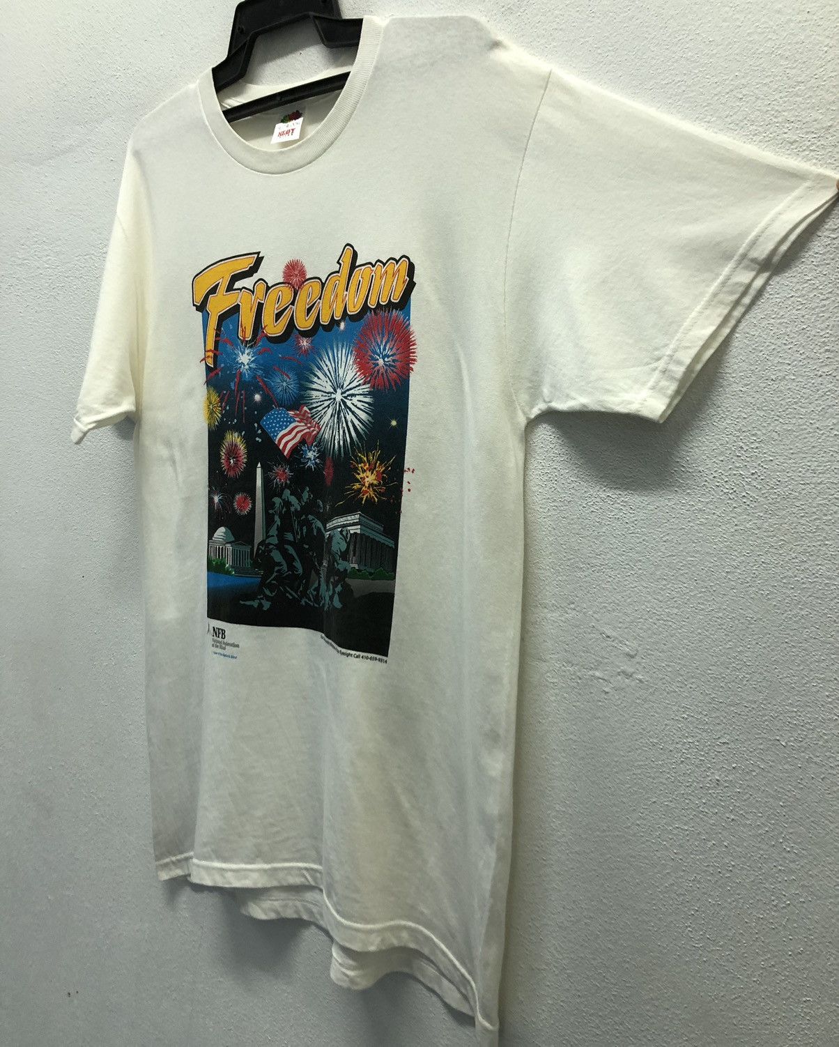 Vintage Vintage Freedom NFB National Federation Of The Blind T-Shirt Size US M / EU 48-50 / 2 - 7 Thumbnail