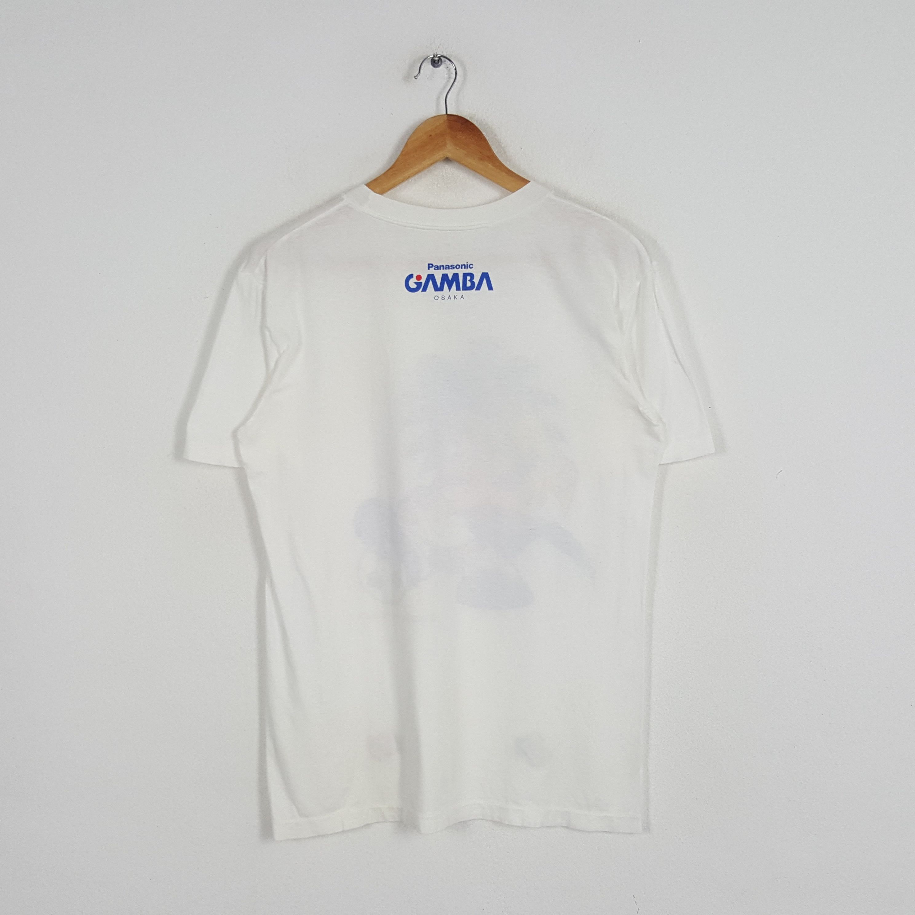 Vintage Vintage Panasonic Gamba Osaka Susumu Matsushita Tshirt Size US M / EU 48-50 / 2 - 3 Thumbnail