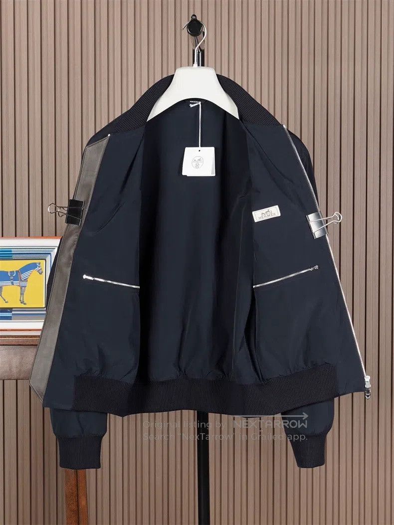 Hermes Hermes Men's 2025 Autumn/Winter Jacket Size US M / EU 48-50 / 2 - 2 Thumbnail