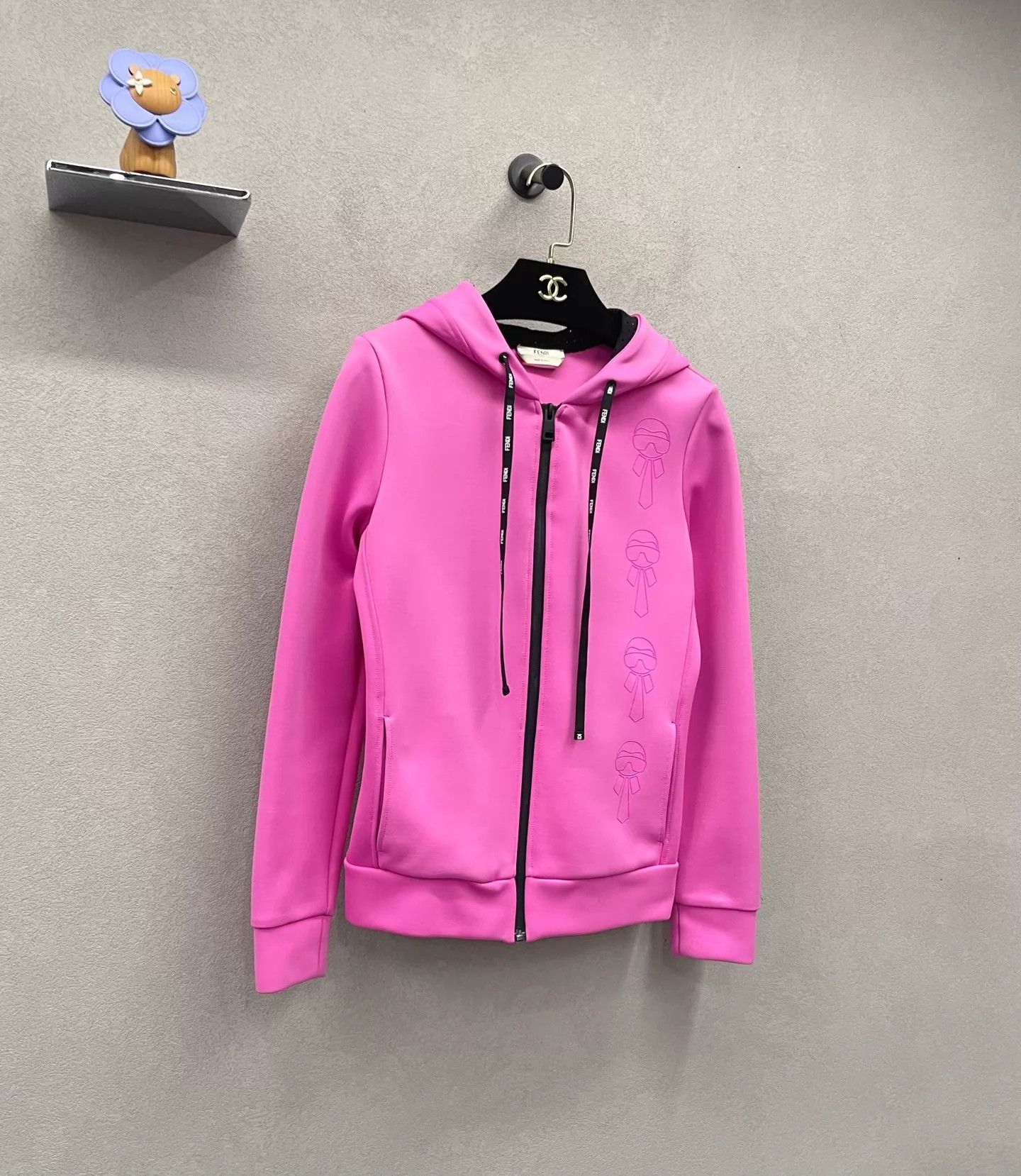 Fendi Fendi women's pink-purple hooded jacket Size XS / US 0-2 / IT 36-38 - 3 Thumbnail