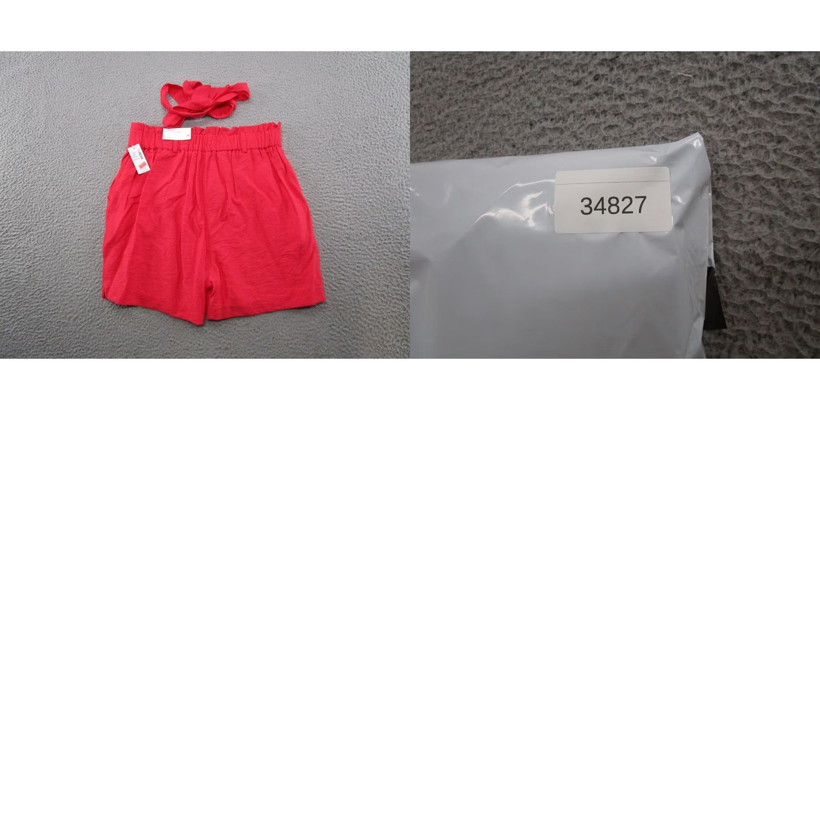 Vintage Maurices Belted Elastic Waist Red Shorts Women M Denim Style Casual 90s? No) Size 32" / US 10 / IT 46 - 8 Thumbnail