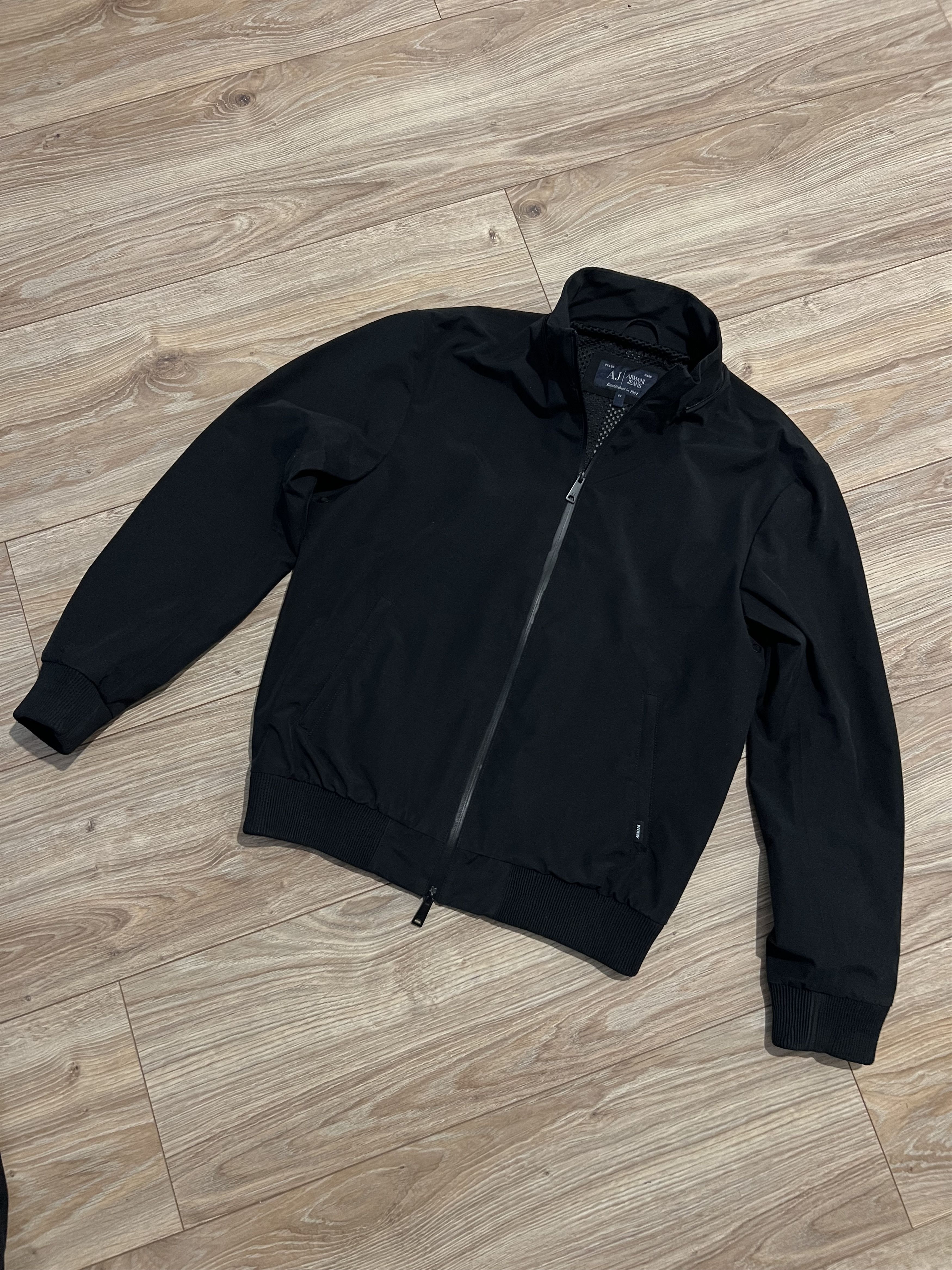 Armani × Emporio Armani × Giorgio Armani Waterproof Jacket Armani Jeans Nylon Coat Size US M / EU 48-50 / 2 - 2 Thumbnail