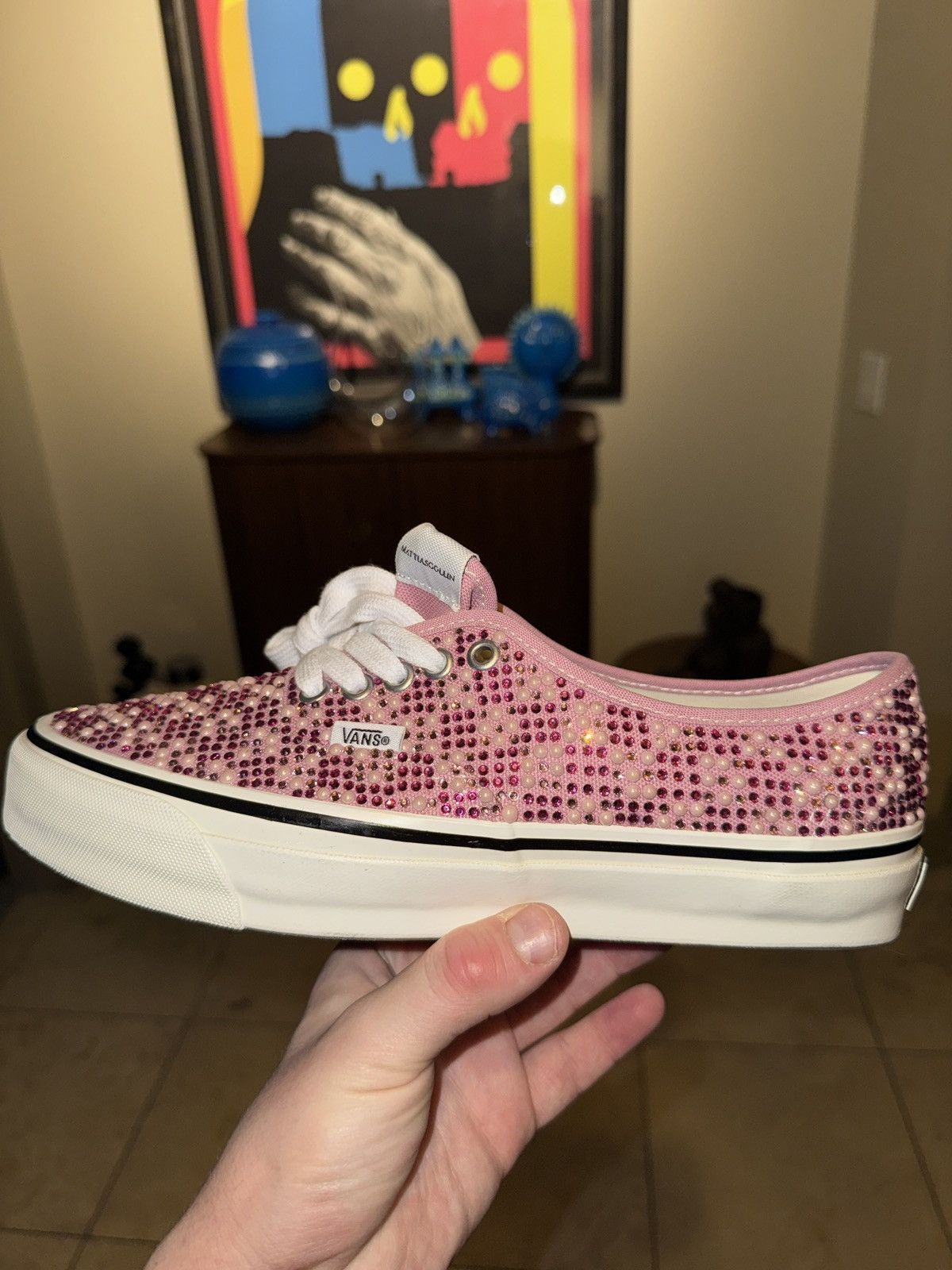 Vans Vans x Mattias Gollin AUTENTICHE mens 9 Rosetta Pink Size US 9 / EU 42 - 1 Thumbnail