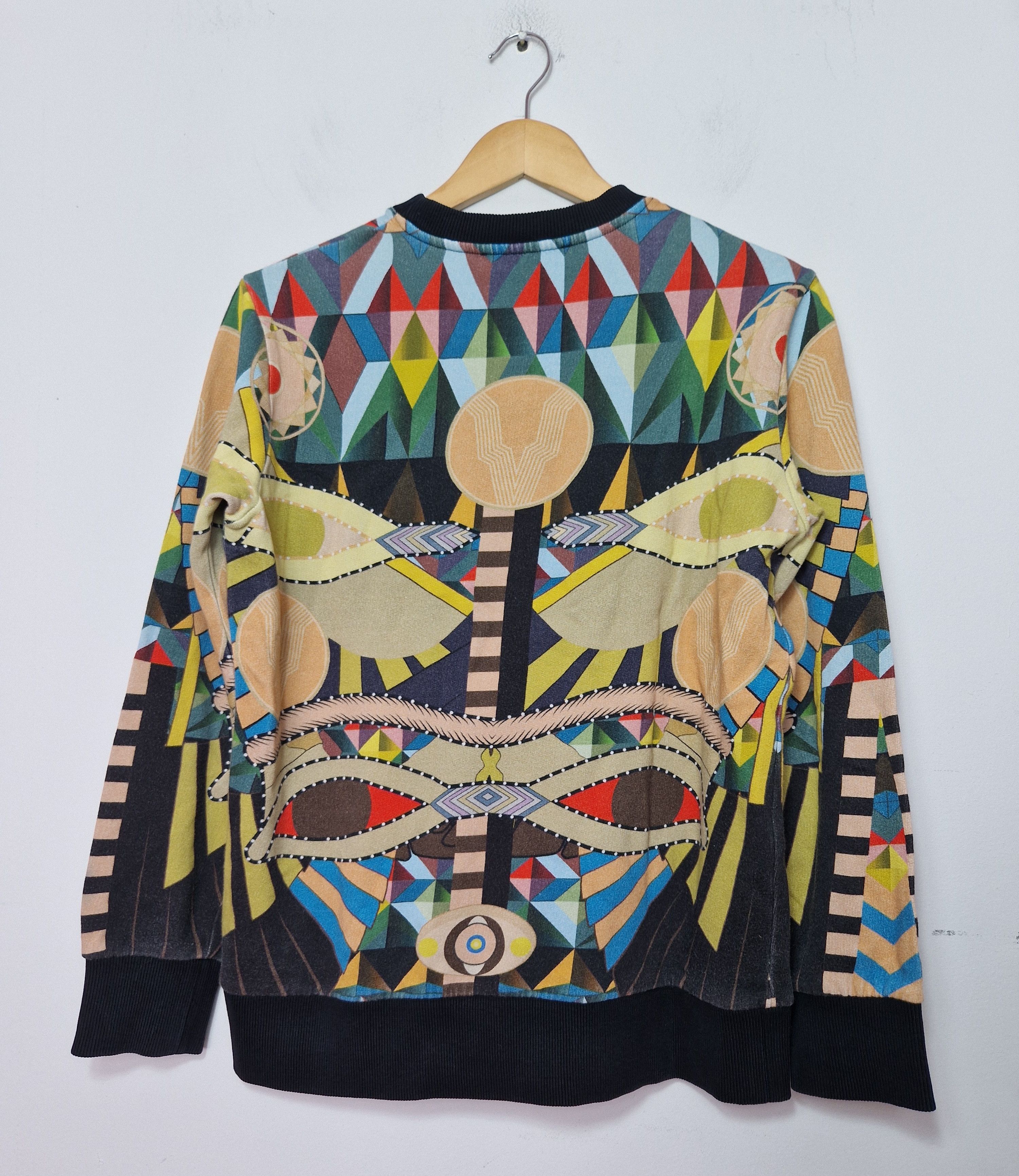 Givenchy Givenchy 2017 Crazy Cleopatra Riccardo Tisci rare sweatshirt Size US XS / EU 42 / 0 - 3 Thumbnail
