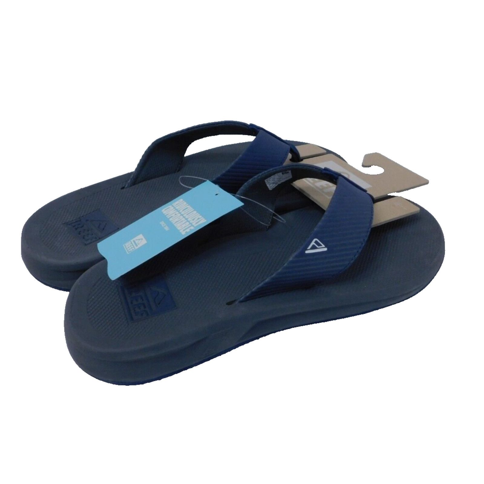 REEF Reef Gray Navy Men's Phantom II Sandals Flip Flops Size 13 Size US 13 / EU 46 - 2 Thumbnail
