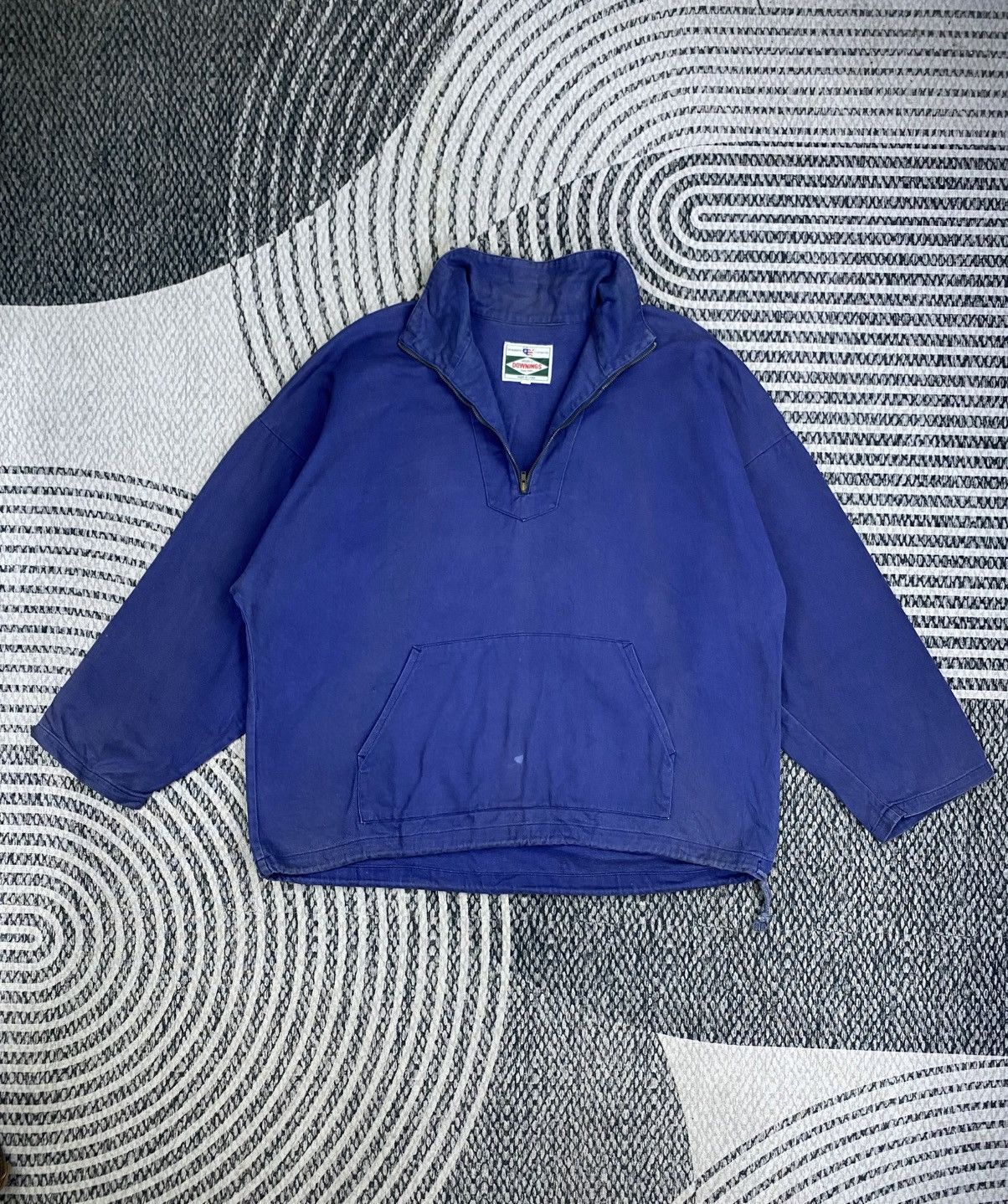 Japanese Brand Vintage Drowning Double Pocket Halfzip Sweatshirt Size US XL / EU 56 / 4 - 5 Thumbnail