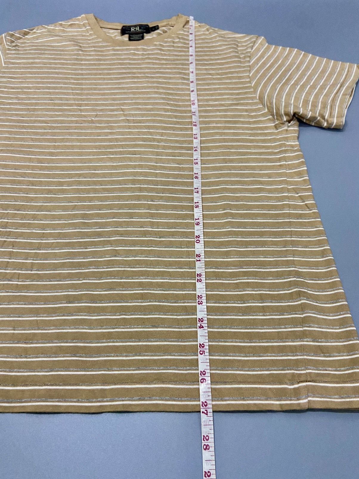 RRL Ralph Lauren RRL RALPH LAUREN STRIPES TEE Size US M / EU 48-50 / 2 - 6 Thumbnail