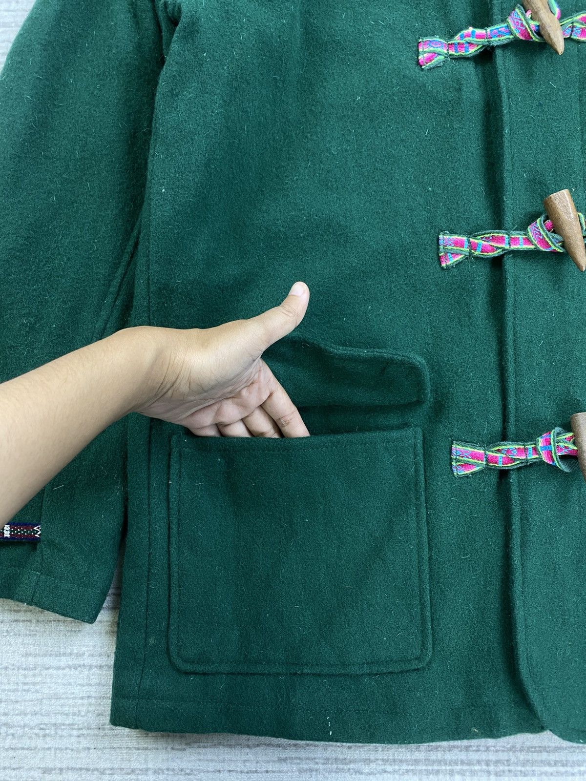 Vintage Vintage Titicaca Toggle Button Duffle Wool Coat Jacket Size US M / EU 48-50 / 2 - 9 Thumbnail