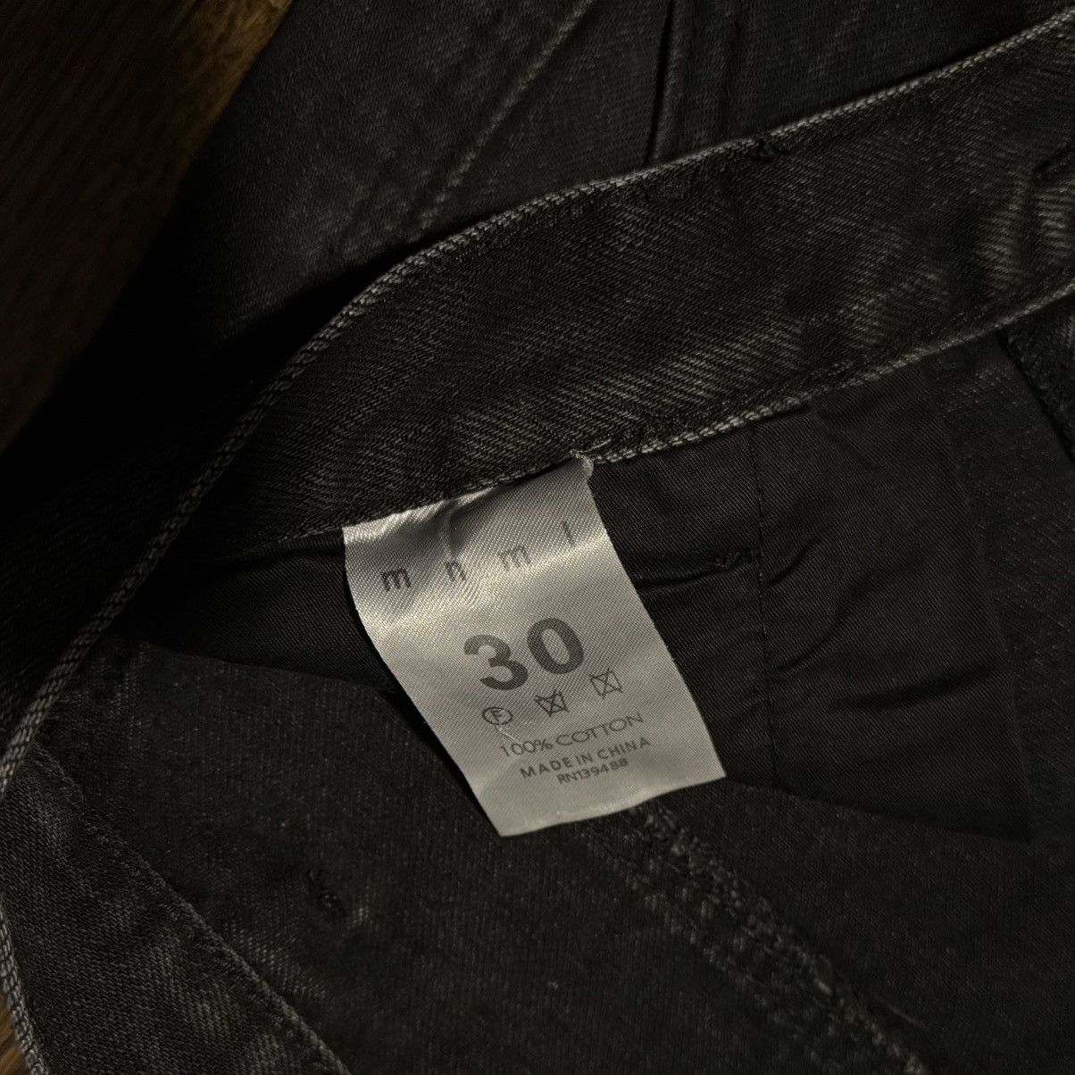 MNML MNML Black Cargo Denim Size US 30 / EU 46 - 5 Thumbnail