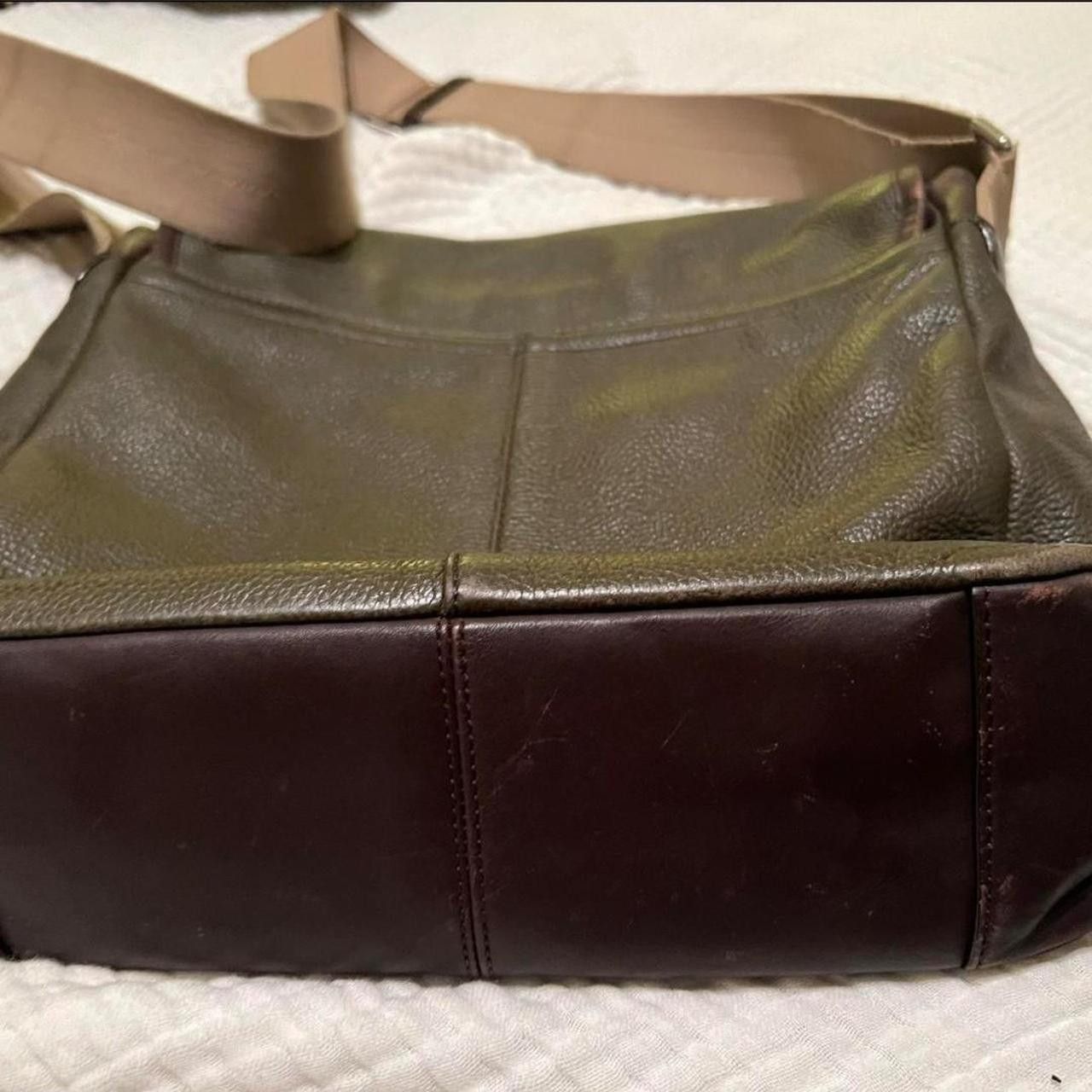 Coach Vintage Coach Camden Pebbled Leather Messenger Bag Size ONE SIZE - 4 Thumbnail