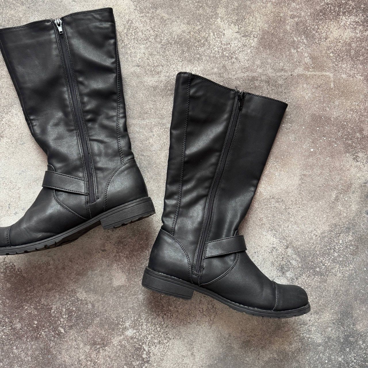 Hysteric Glamour Avant Garde Vintage Buckle Details Leather Boots Size US 8 / IT 38 - 6 Thumbnail