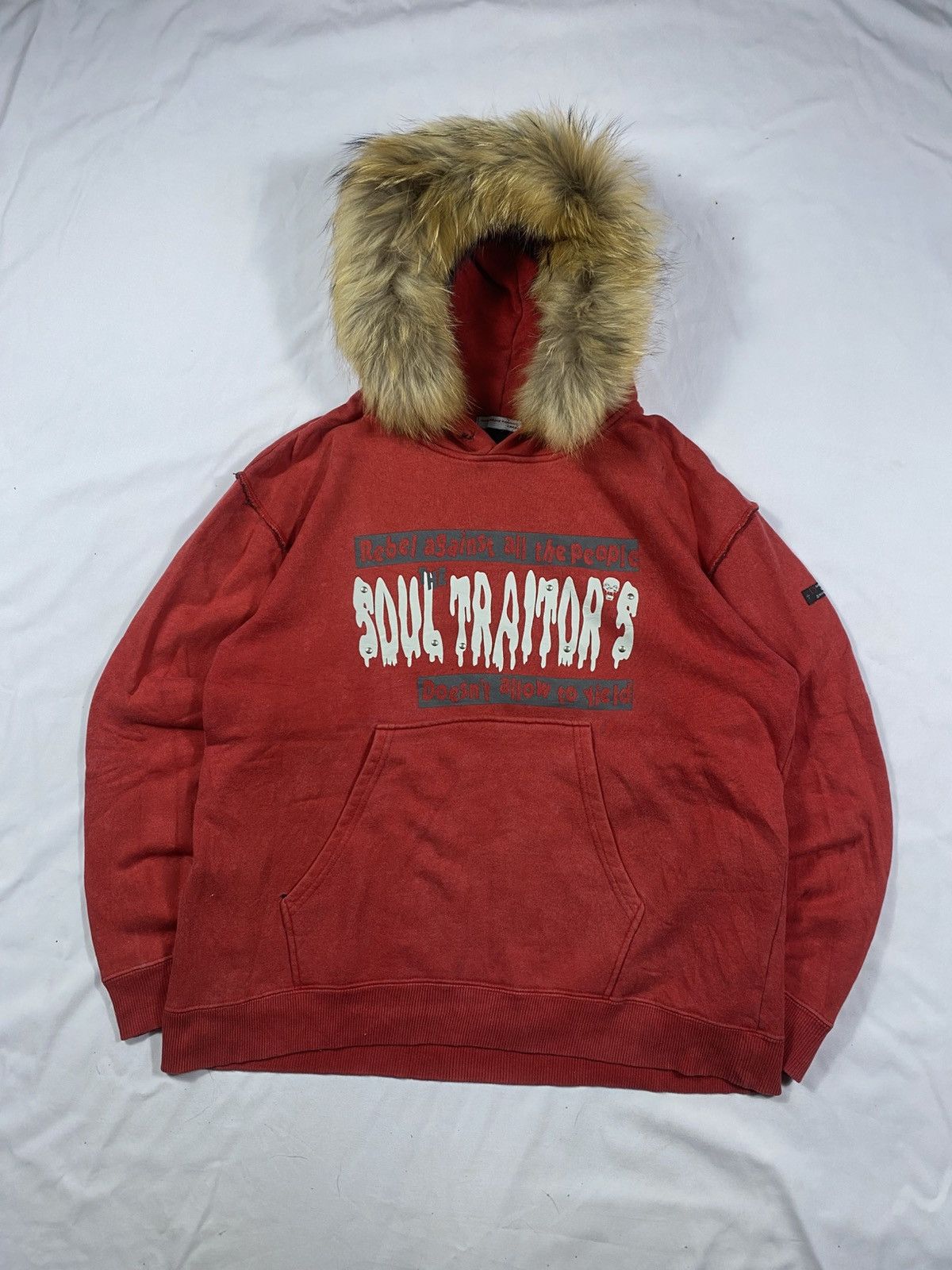 Hysteric Glamour The Soul Traitors punk Faux Fur Hoodie Jacket Size US L / EU 52-54 / 3 - 1 Thumbnail