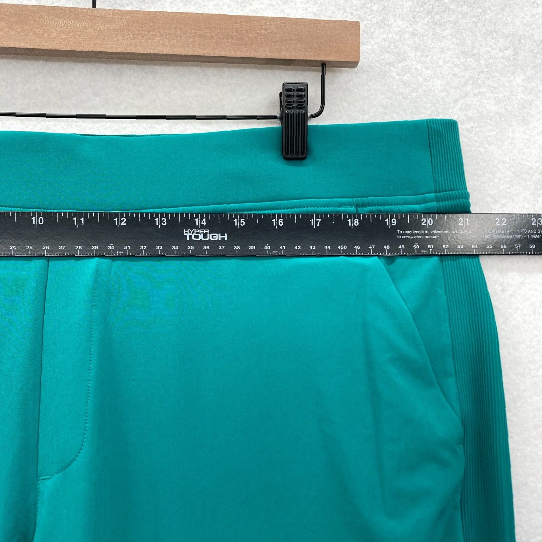 Athleta Athleta Brooklyn Ankle Pants Women's 20 Green Stretch Pull On Taper Preppy Yoga Pants Size 28" / US 6 / IT 42 - 7 Thumbnail