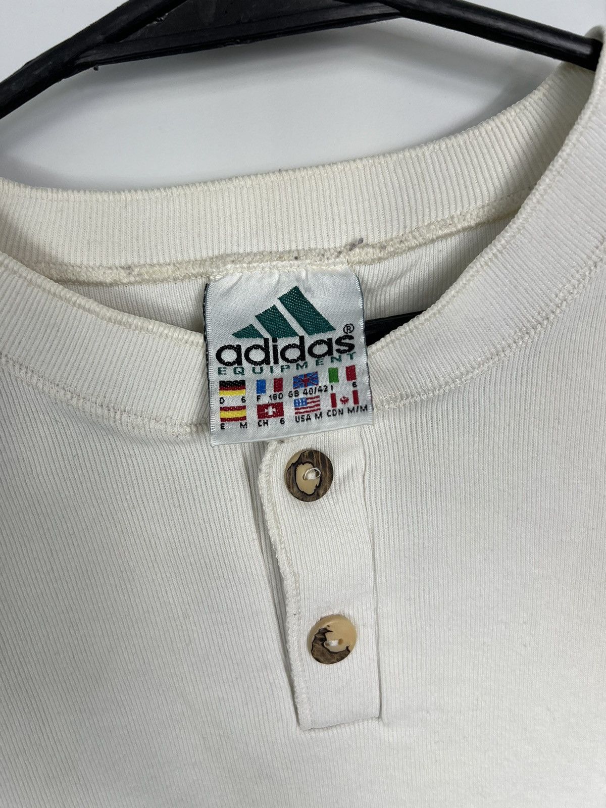 Adidas × Vintage Tshirt Adidas Equipment vintage 90’s Size US M / EU 48-50 / 2 - 3 Thumbnail