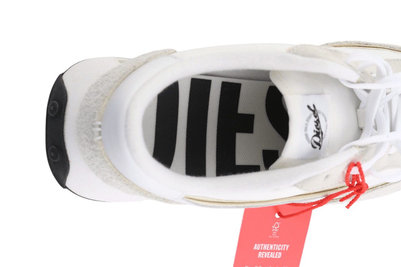 Diesel S-RACER-LC EU41 White Leather Details 40582 Size US 8 / EU 41 - 10 Thumbnail