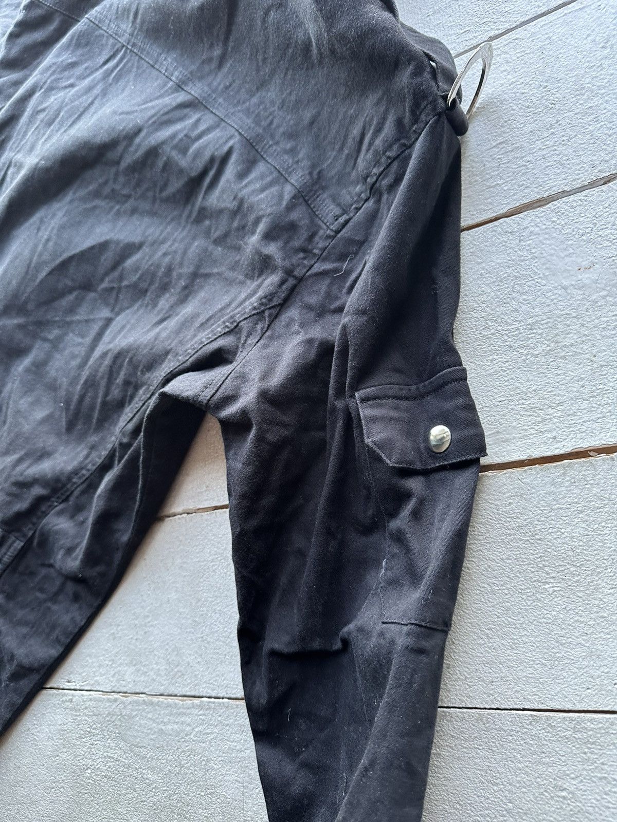 Other 🚨GOTHICANO PUNK OPIUM ZIPPER BONDAGE JACKET OWENS ISSEY Size US M / EU 48-50 / 2 - 15 Thumbnail