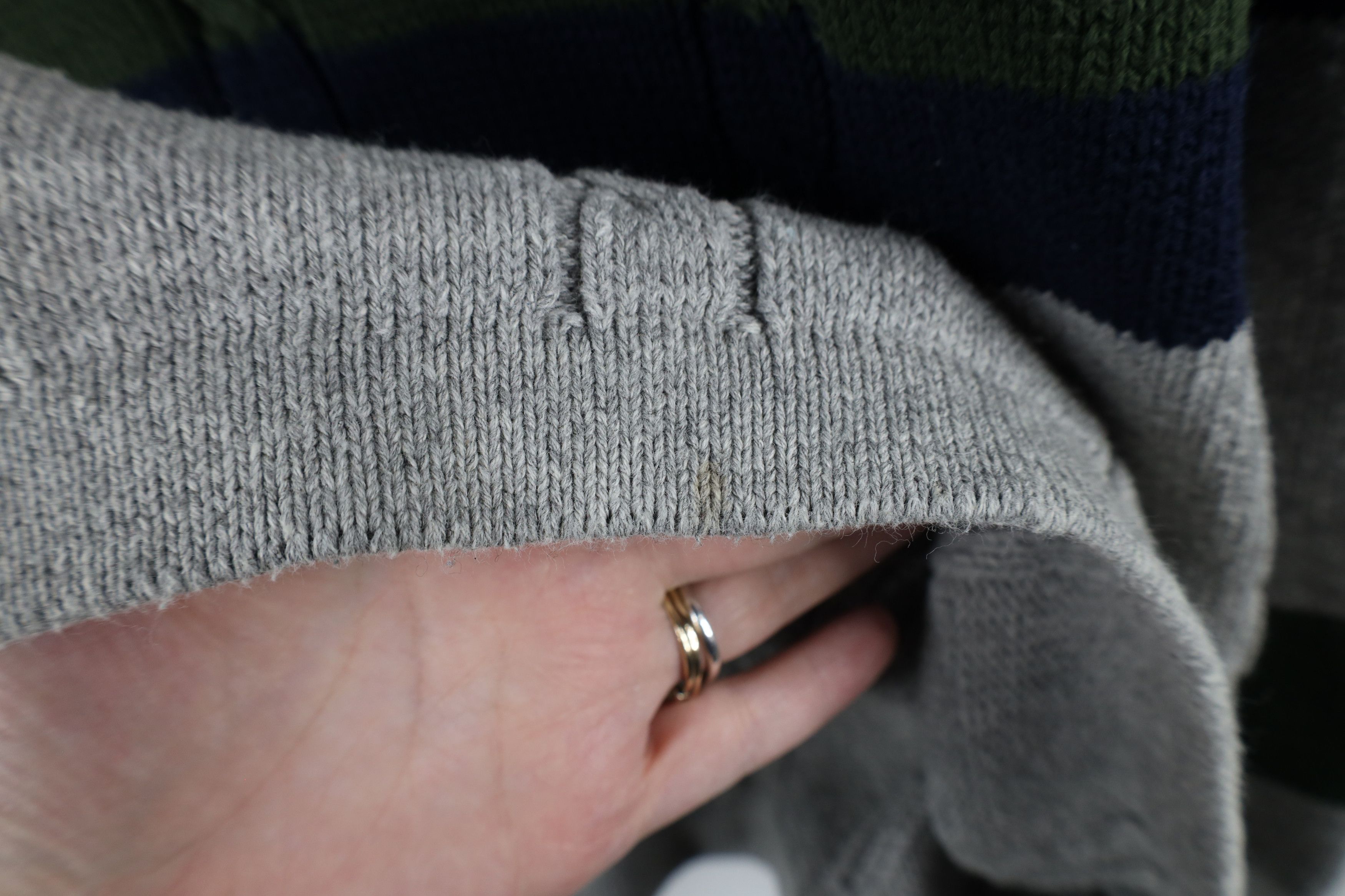 Ralph Lauren × Vintage Vintage 90s Chaps Ralph Lauren Snowflake Cable Sweater USA Size US L / EU 52-54 / 3 - 4 Thumbnail