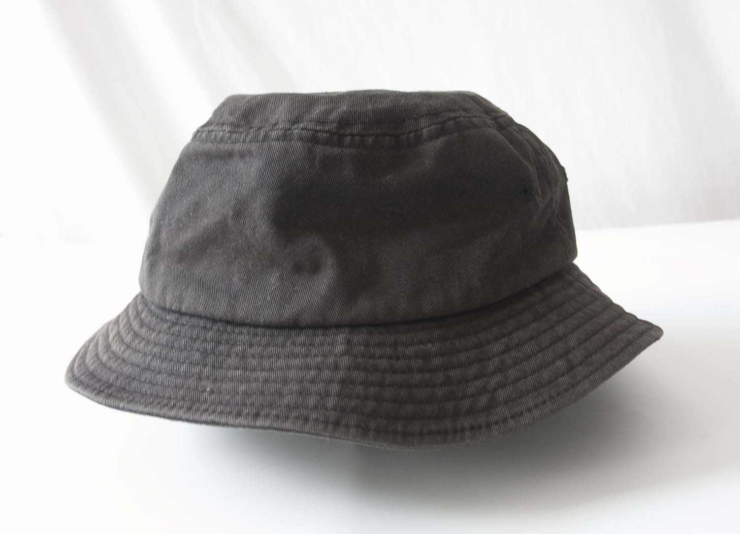 Obey Obey Bucket Hat Fading Size S/M Dark Gray Spell Out Size ONE SIZE - 2 Thumbnail