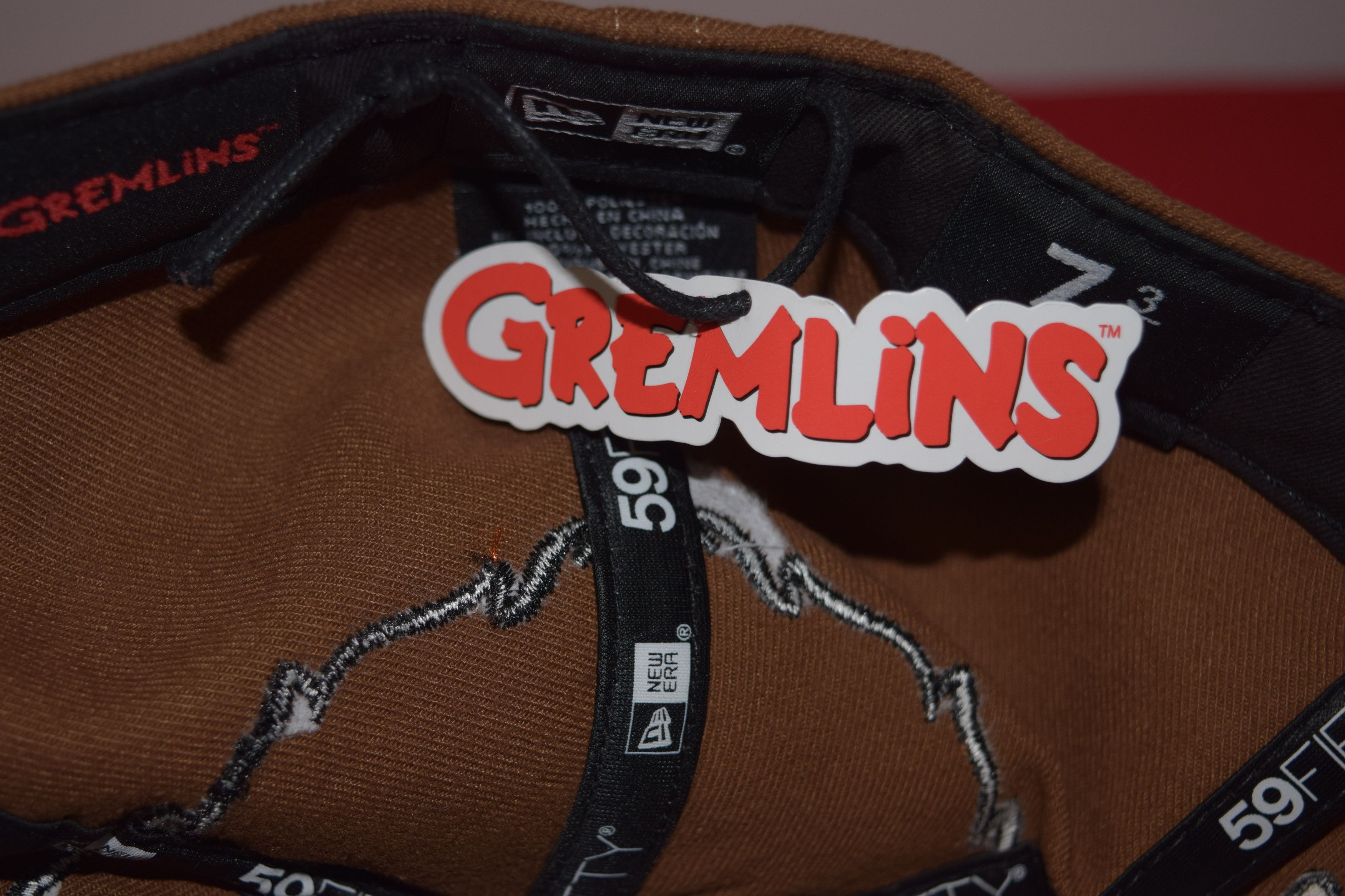 New Era Gremlins X New Era Gizmo Fitted Hat 59Fifty RARE Size ONE SIZE - 8 Thumbnail