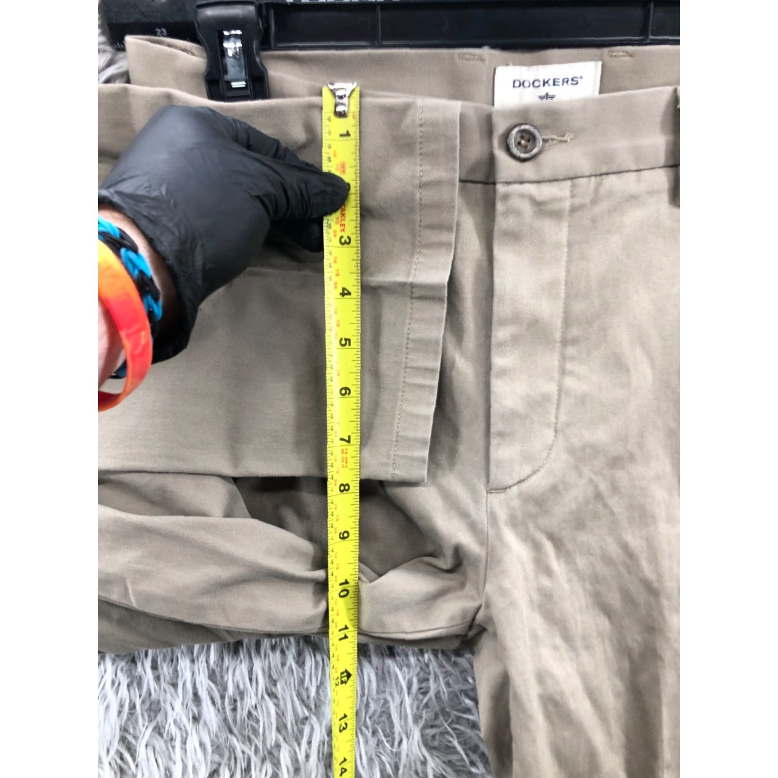 Dockers **Dockers Slim Fit Straight Chino Pants Medium Wash Beige** User: Dockers Slim Fit Straight Chino Pants Medium Wash Beige Size US 30 / EU 46 - 4 Thumbnail