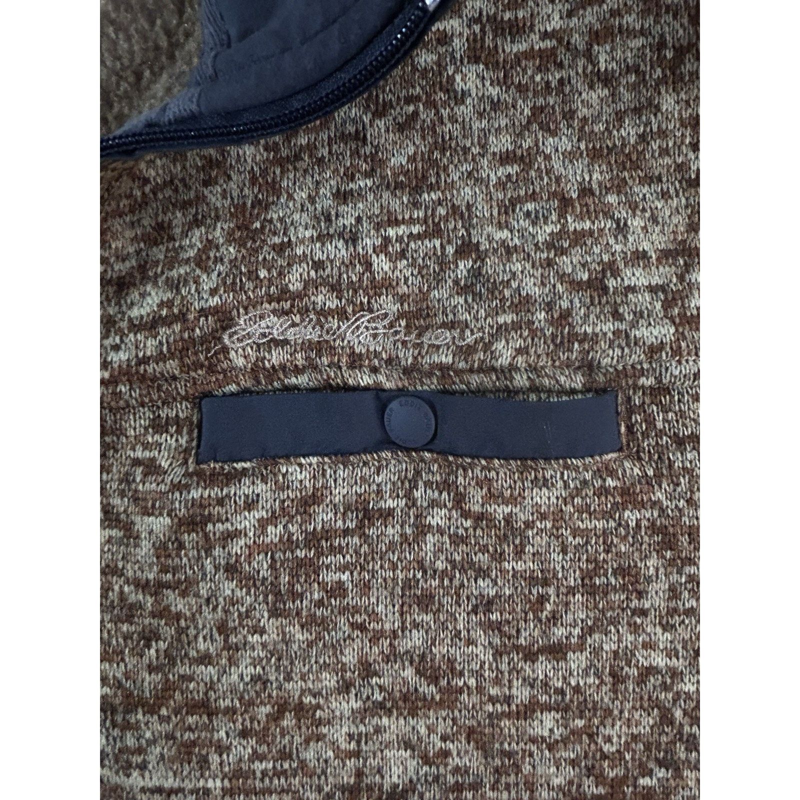 Eddie Bauer Eddie Bauer Sweater Men XL 1/4 Zip Brown/blue Fleece two set Size US XL / EU 56 / 4 - 4 Thumbnail
