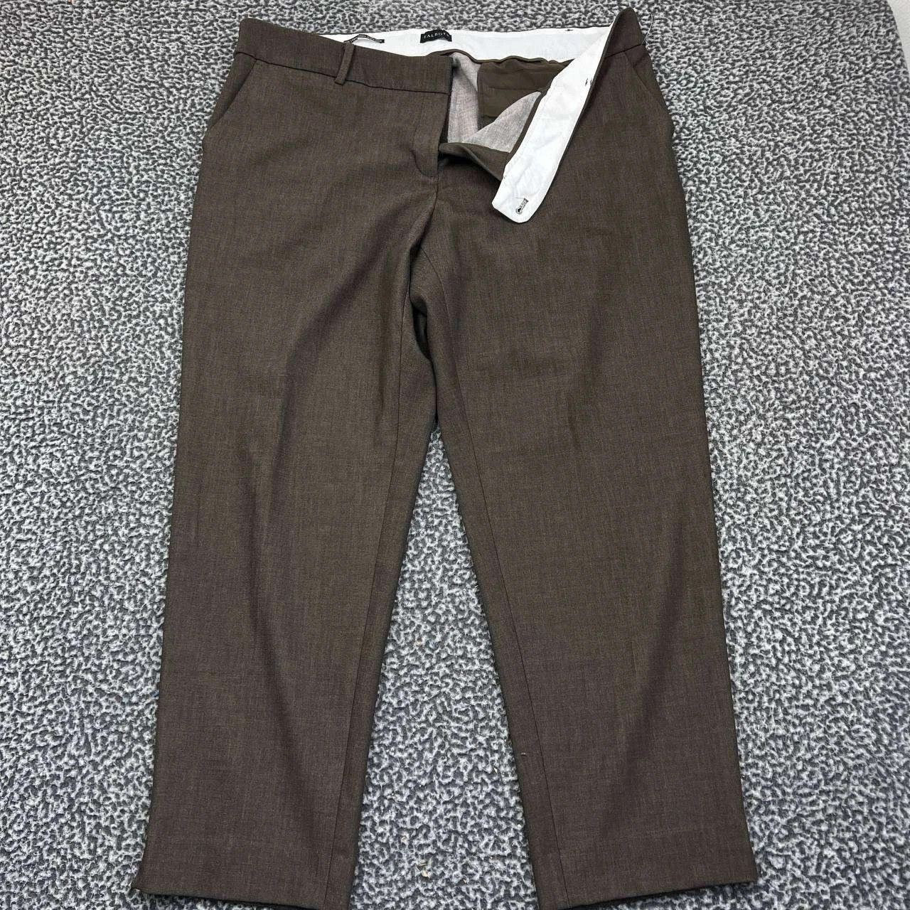 Talbots Talbots Hampshire Ankle Pants 18W Straight Flat Front 42x29 Size 42" / US 20 - 1 Thumbnail