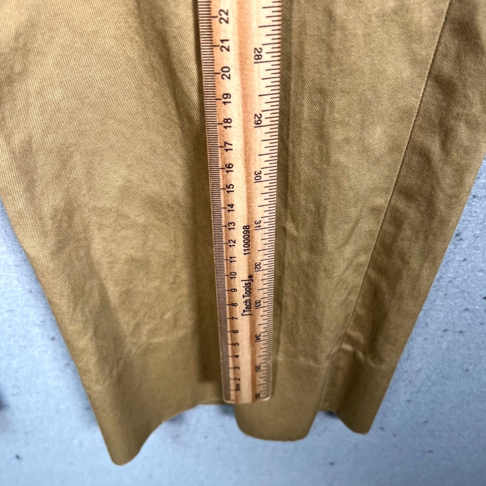 Brooks Brothers Brooks Brothers Country Club Mens Pants 34x30 Khaki 100% Cotton Chino Flat Front Beige Casual Business Slim Straight Earves? Size US 34 / EU 50 - 5 Thumbnail