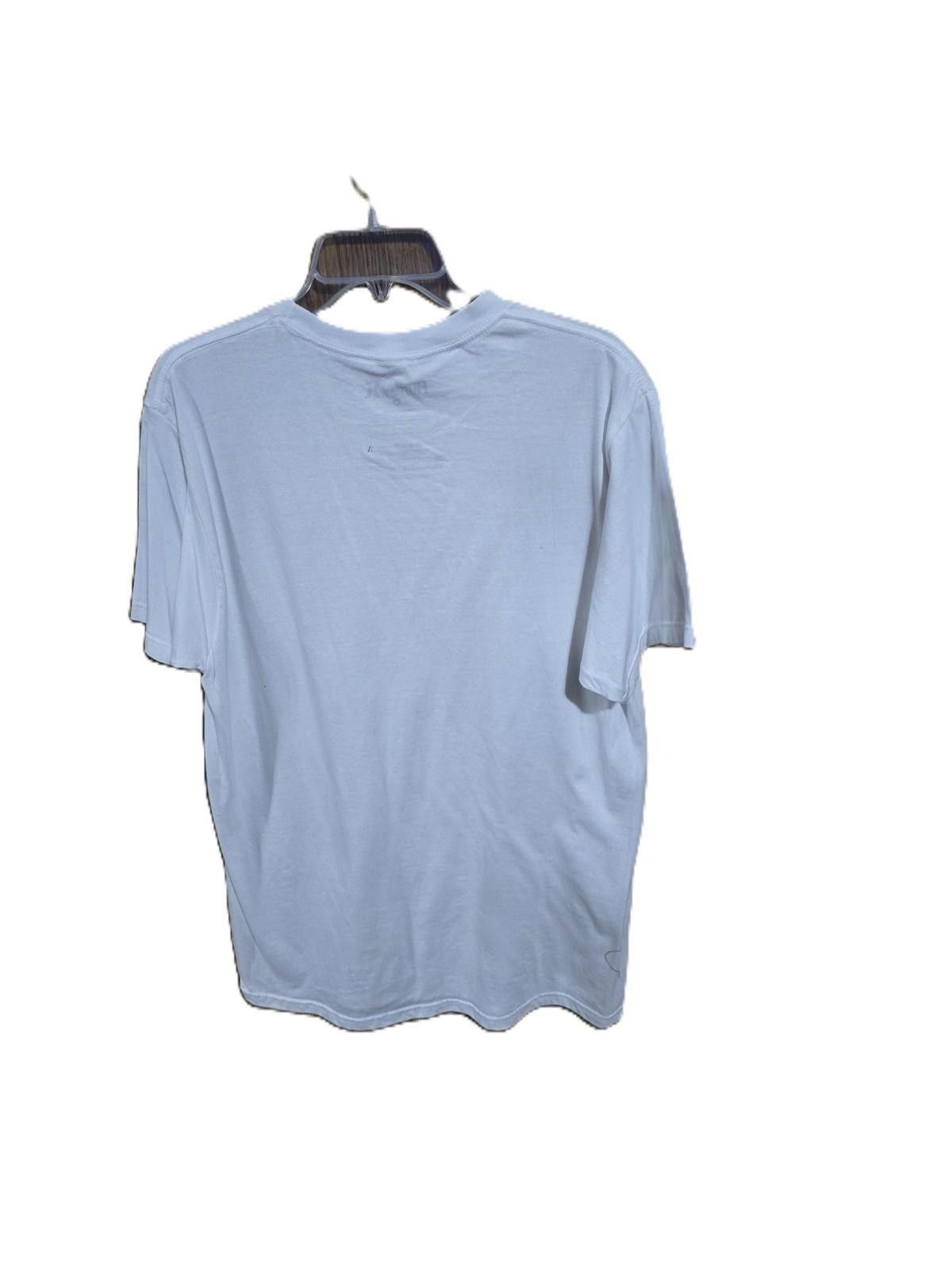 Hurley Hurley White T-Shirt 100% Cotton Men's Size Large Size US L / EU 52-54 / 3 - 2 Thumbnail