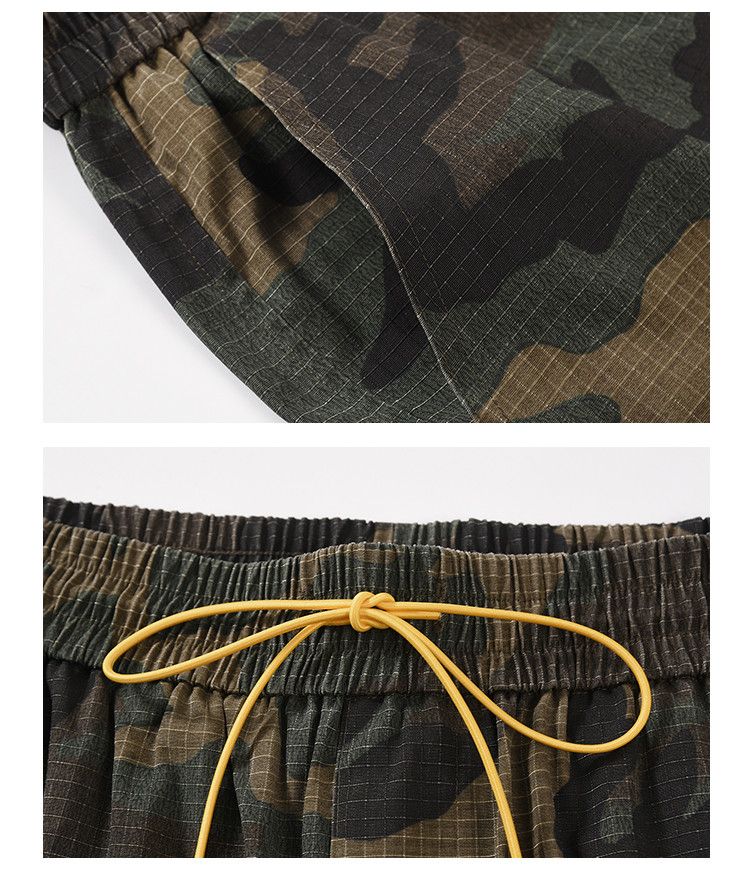 Japanese Brand × Vintage Denim Shorts Large Pocket Camouflage Workwear Size US 31 - 6 Thumbnail