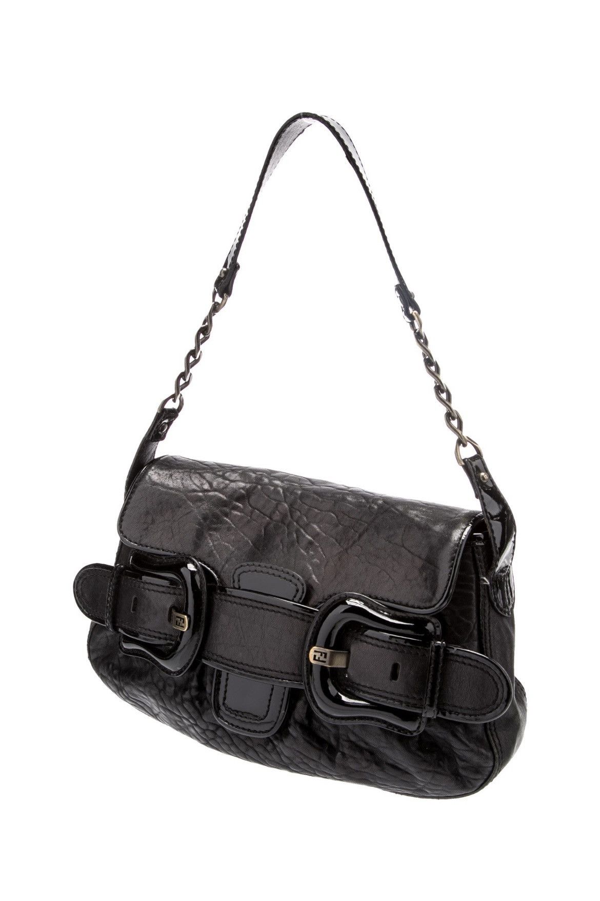 Fendi Leather Shoulder Bag Size ONE SIZE - 2 Thumbnail