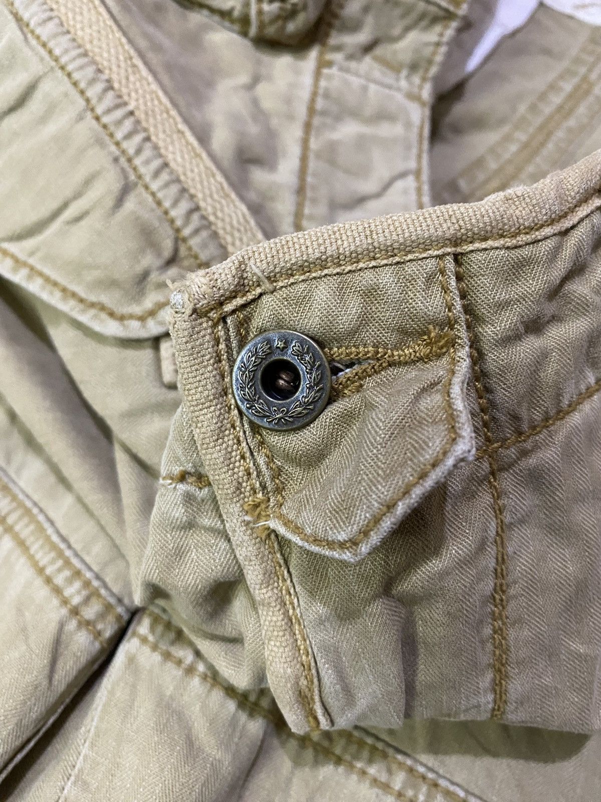 Polo Ralph Lauren 90s Polo Ralph Lauren Utility Cargo Short Pants Size US 34 / EU 50 - 9 Thumbnail