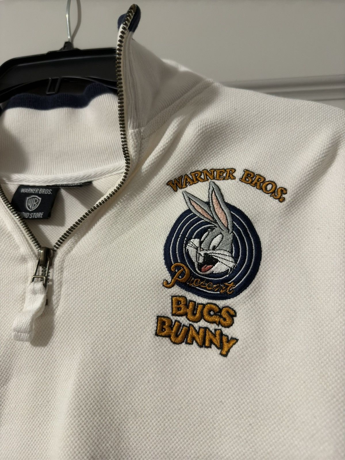Vintage Vintage Bugs Bunny Zip-Up Sweater Size US M / EU 48-50 / 2 - 2 Thumbnail