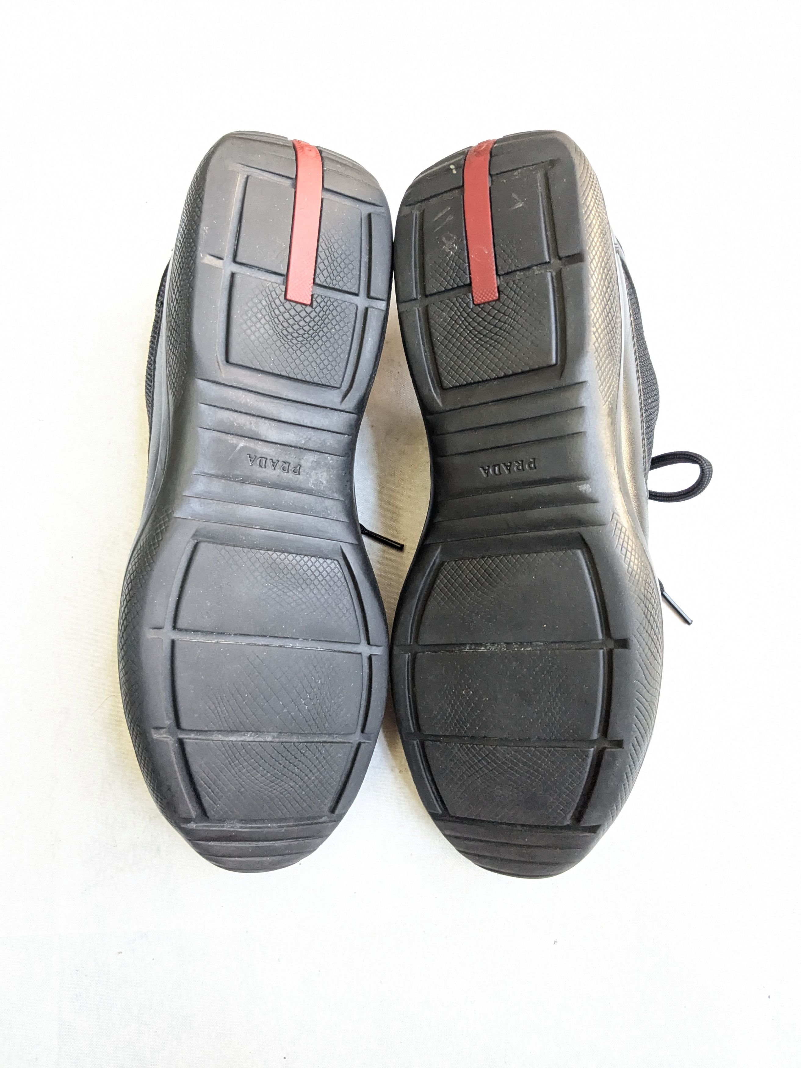 Prada Prada America's Cup Sneakers Black 11 Low Leather Size US 11 / EU 44 - 16 Thumbnail