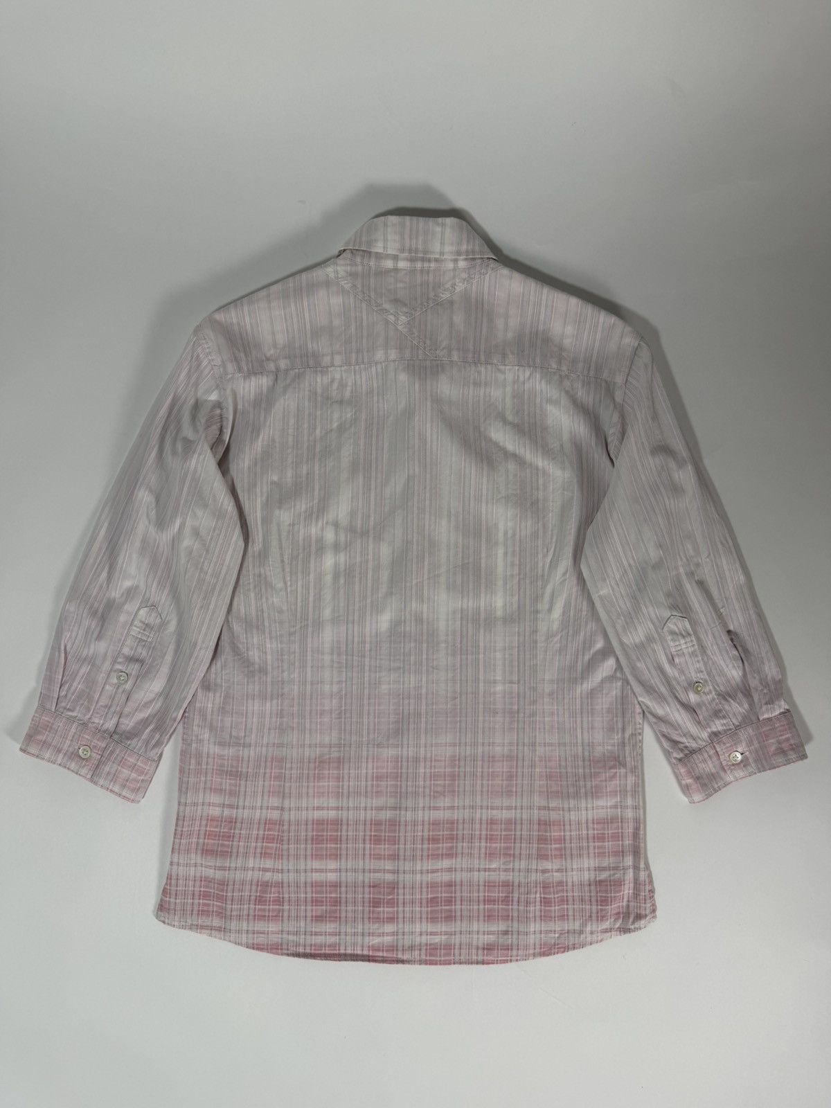 Tornado Mart Tornado Mart Gradient 3/4 Sleeve Button-Up Size US M / EU 48-50 / 2 - 3 Thumbnail