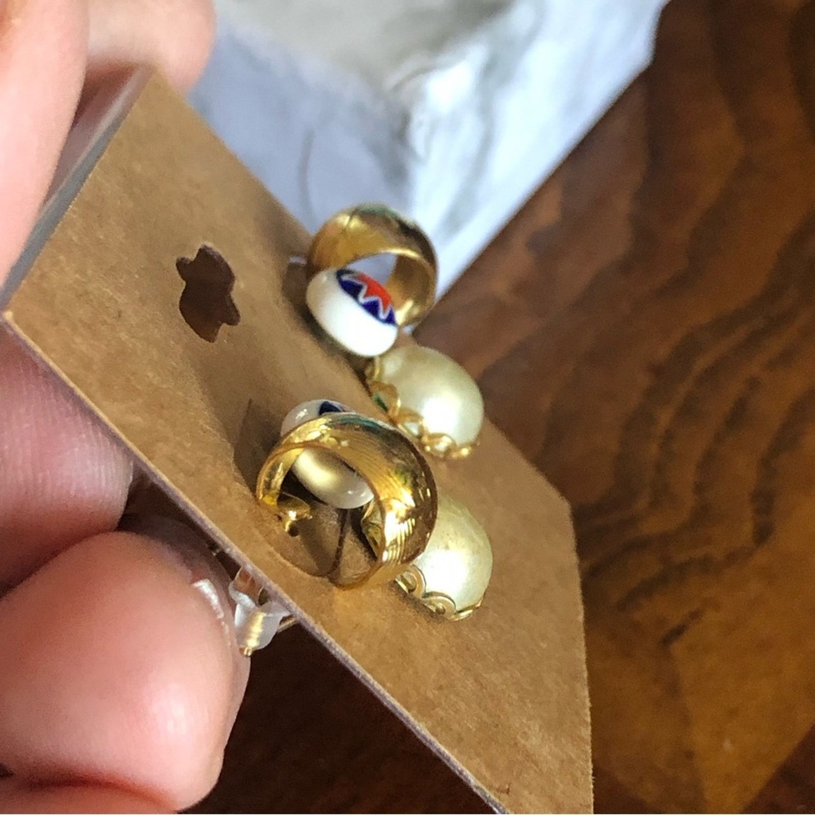 Vintage Vintage set of three pierced earrings Size ONE SIZE - 3 Thumbnail