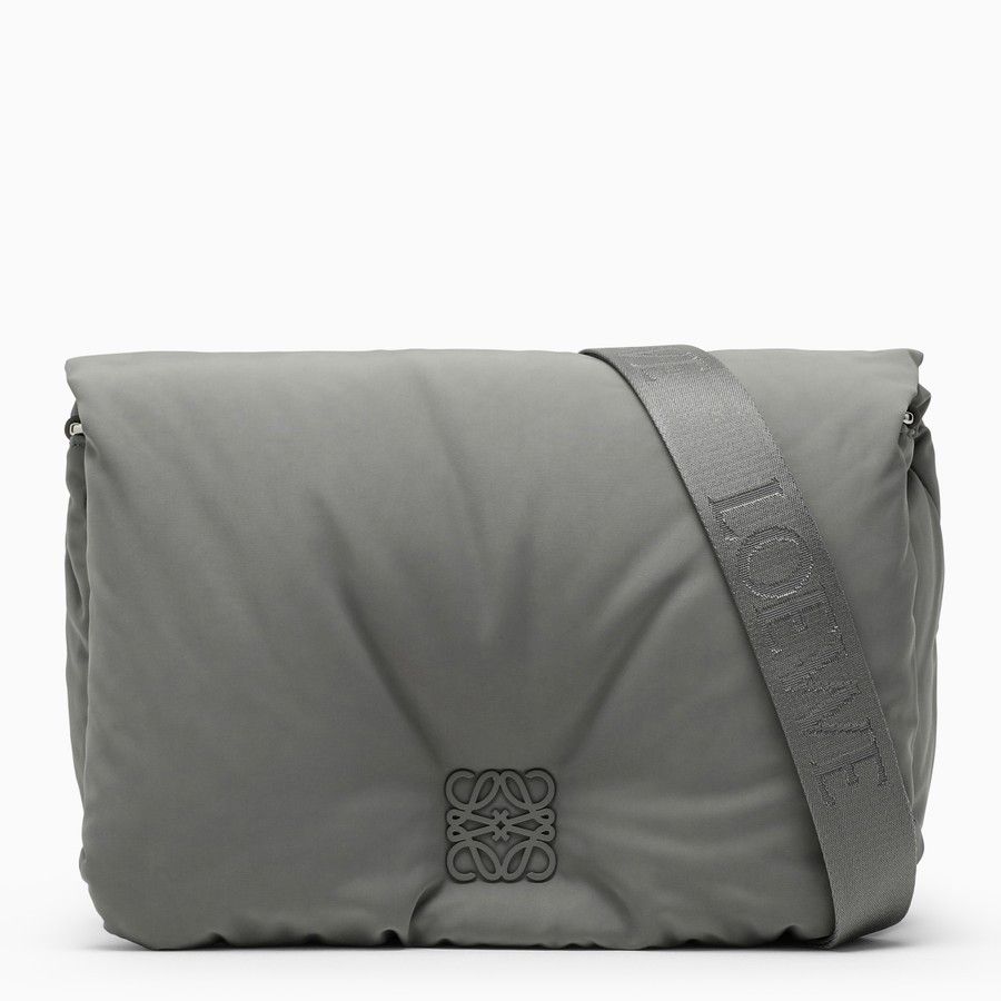 image of Loewe O1D2Blof0424 Size: Os Puffer Bag In Grey, Men's
