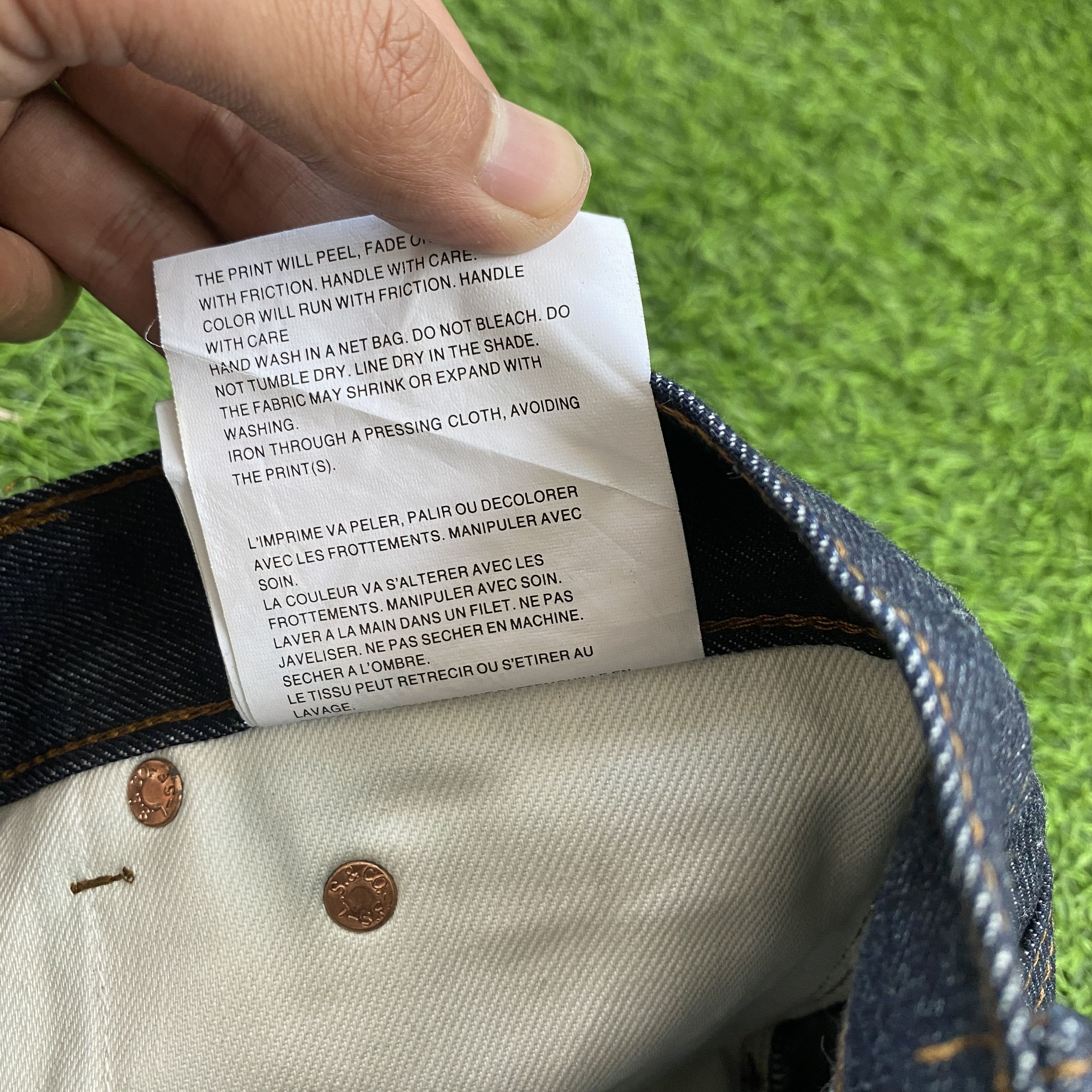 Comme des Garcons × Junya Watanabe × Levi's Levis 508 X CDG